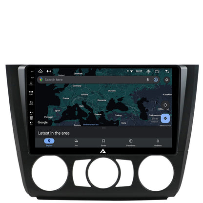 Navigatie BMW Seria 1 E87 (2007-2011), Clima Manuala, Android, Z-Octacore / 8GB RAM + 256GB ROM, 9 Inch - AD-BGZ9008+AD-BGRKIT398