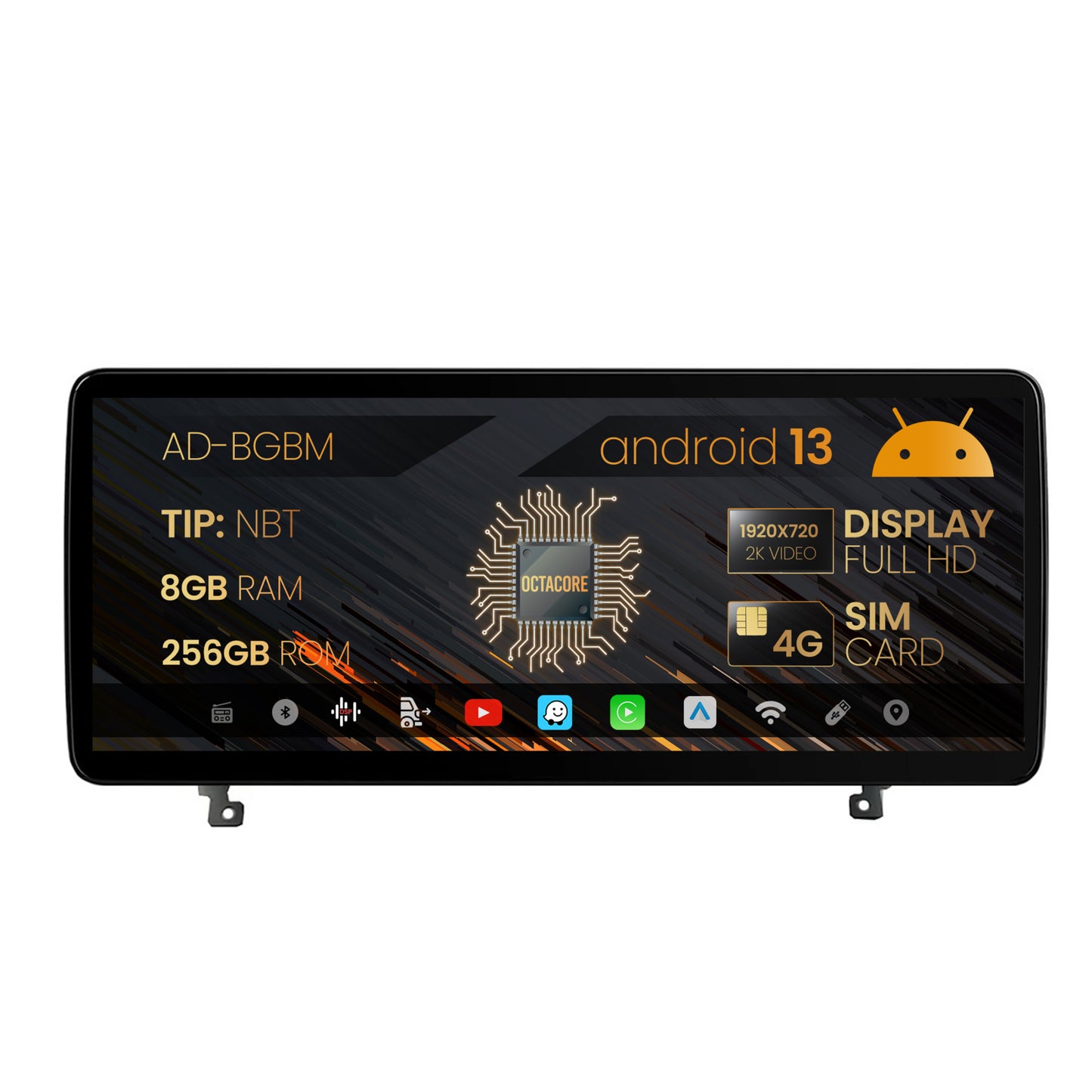 Navigatie BMW Z4 E89 (2013-2016), Varianta NBT, Android 13, BM-Octacore / 8GB RAM + 256GB ROM, 12.3" Inch - AD-BGBM12008NB+AD-BGRKITBM018