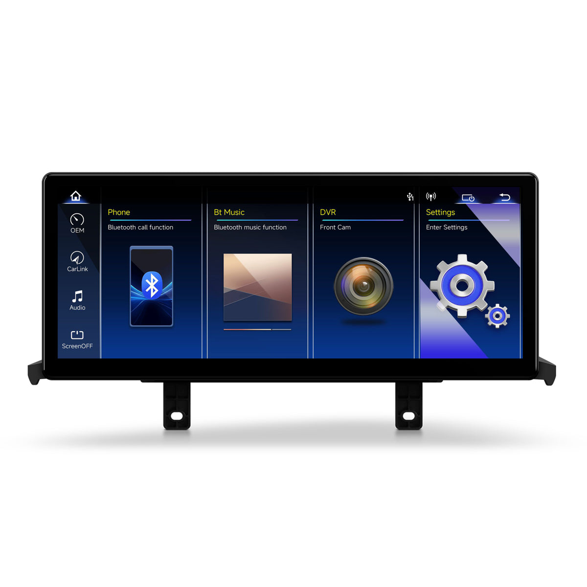 Navigatie BMW Seria 1 F20/F21 / Seria 2 F23 (2011-2016), Linux OS & OEM, Varianta NBT, CarPlay & Android Auto Wireless, MirrorLink, Camera AHD, 12.3 Inch - AD-BGBMLNX12NB+AD-BGRKITBM011
