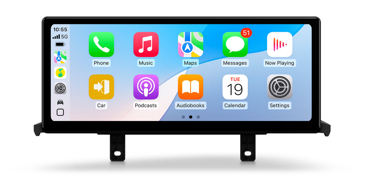 Navigatie BMW Seria 1 F20/F21 / Seria 2 F23 (2011-2016), Linux OS & OEM, Varianta NBT, CarPlay & Android Auto Wireless, MirrorLink, Camera AHD, 12.3 Inch - AD-BGBMLNX12NB+AD-BGRKITBM011