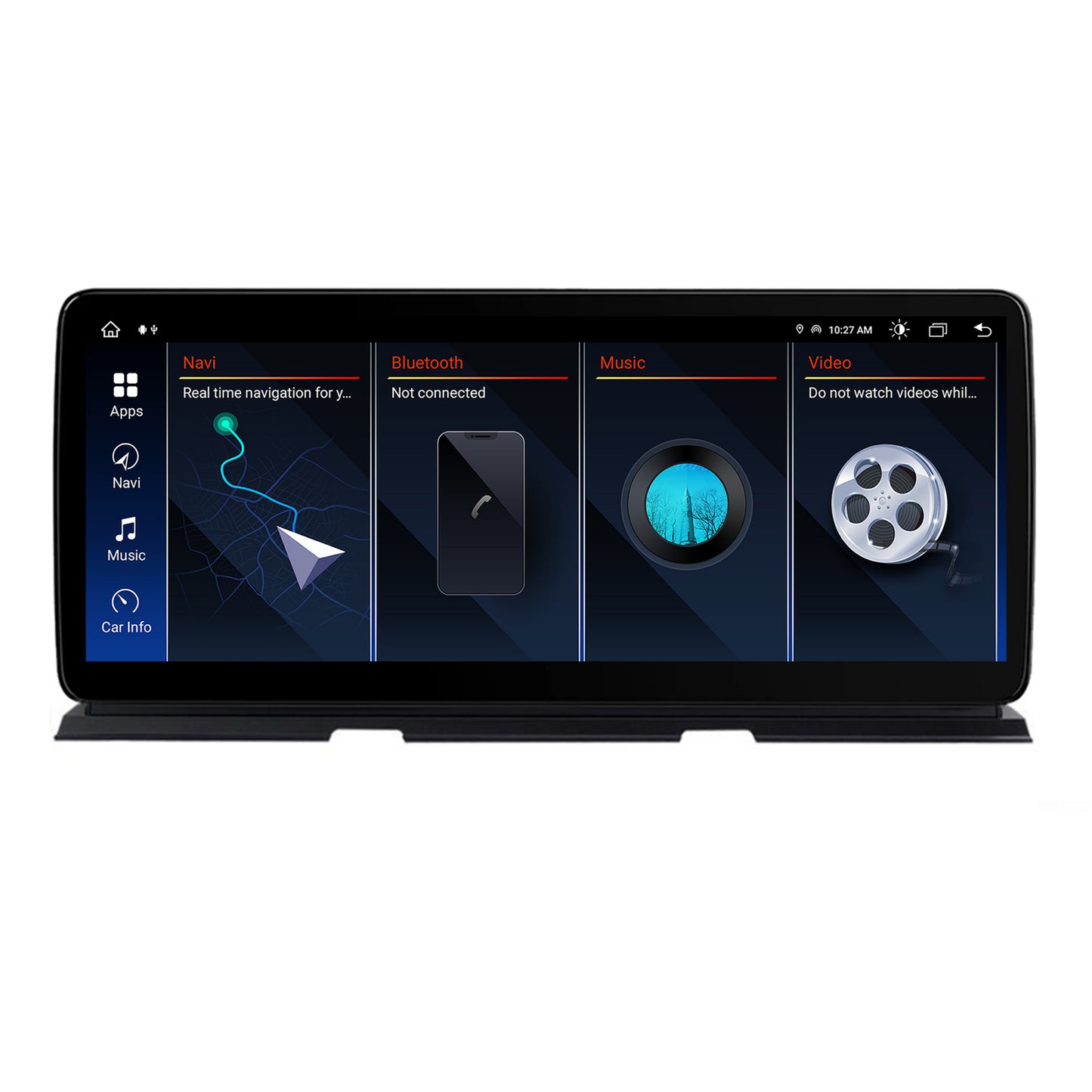Navigatie BMW Seria 6 F06/F12/F13(2013-2016), Varianta NBT, Android 13, BM-Octacore / 8GB RAM + 256GB ROM, 12.3" Inch - AD-BGBM12008NB+AD-BGRKITBM017