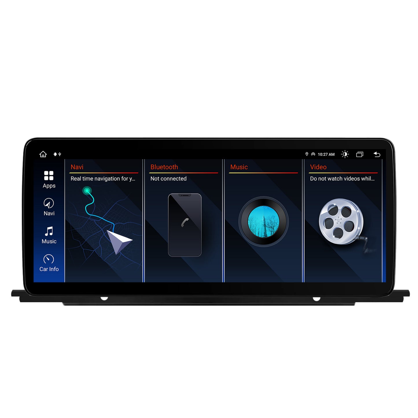 Navigatie BMW Seria 7 G11/G12 (2016-2023), Varianta NBT EVO, Android 13, BM-Octacore / 4GB RAM + 64GB ROM, 12.3" Inch - AD-BGBM12004EV+AD-BGRKITBM021