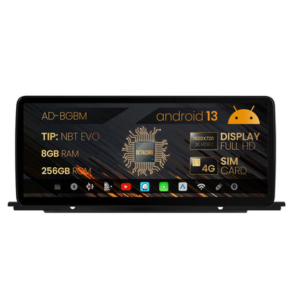 Navigatie BMW Seria 7 G11/G12 (2016-2023), Varianta NBT EVO, Android 13, BM-Octacore / 8GB RAM + 256GB ROM, 12.3" Inch - AD-BGBM12008EV+AD-BGRKITBM021