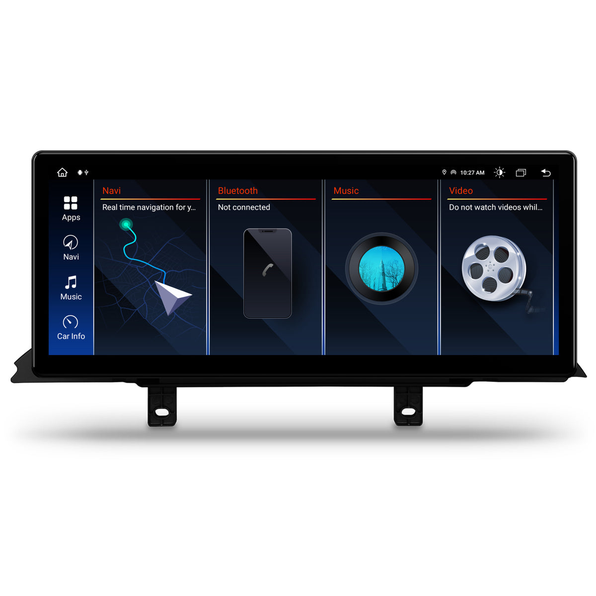 Navigatie BMW Seria 2 F22/F45/F46 (2017-2021), Varianta NBT EVO, Android 13, BM-Octacore / 4GB RAM + 64GB ROM, 12.3" Inch - AD-BGBM12004EV+AD-BGRKITBM016