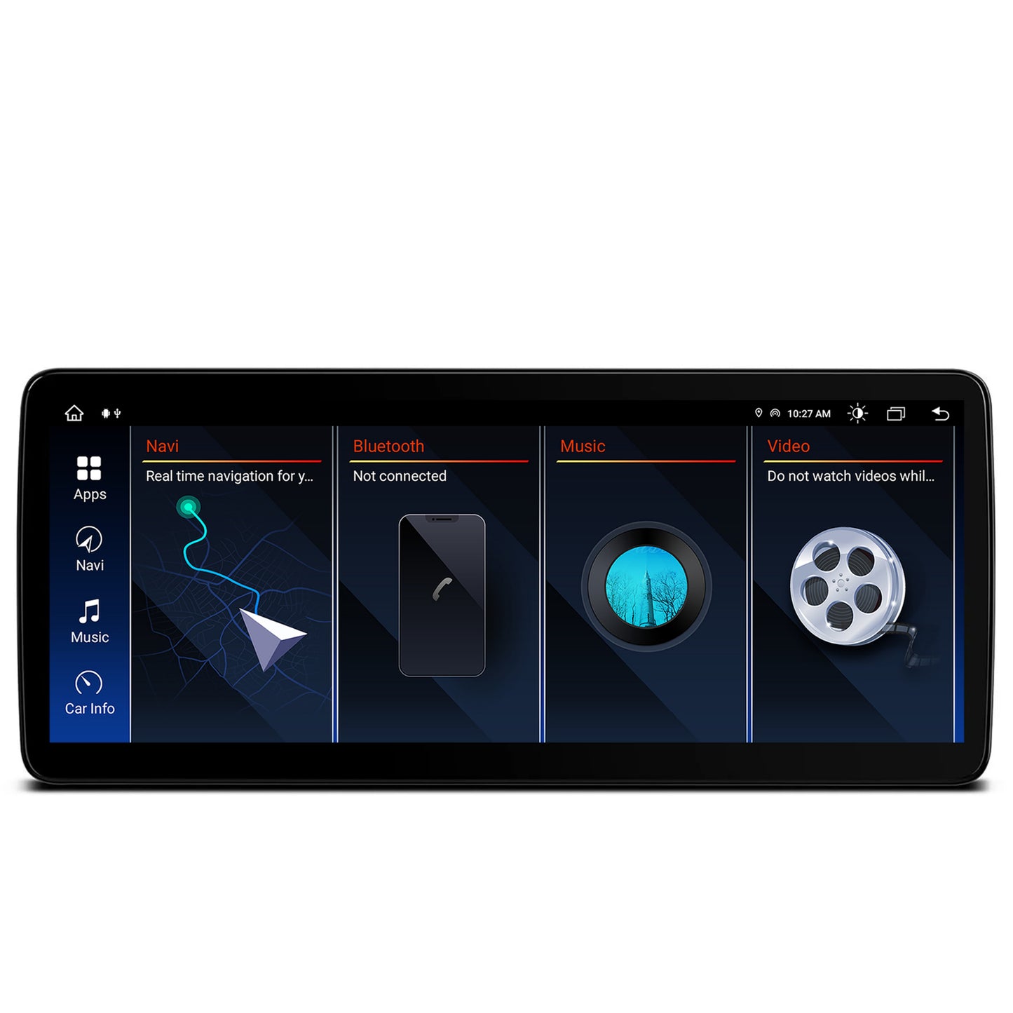 Navigatie BMW Seria 3 E90/E91/E92/E93 (2007-2013), Varianta CCC, Android 13, BM-Octacore / 8GB RAM + 256GB ROM, 12.3" Inch - AD-BGBM12008CC+AD-BGRKITBM007