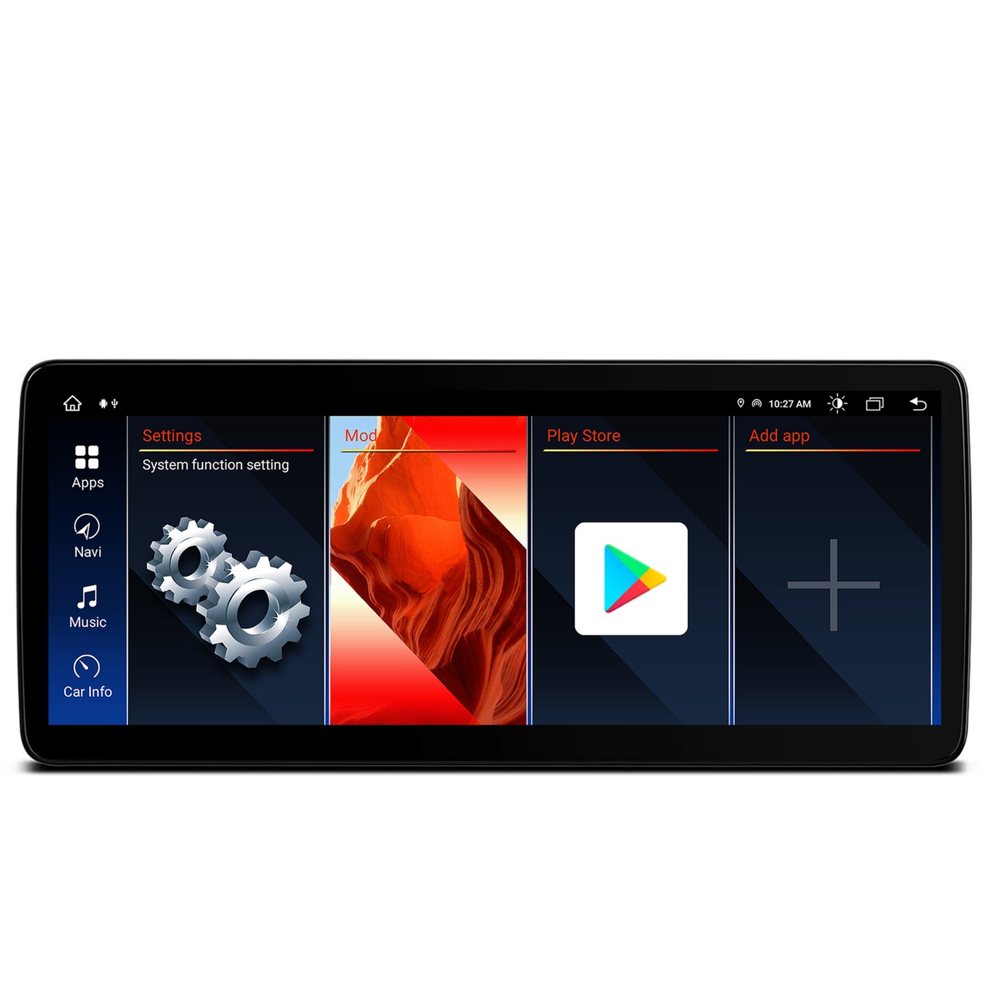 Navigatie BMW Seria 3 E90/E91/E92/E93 (2007-2013), Varianta CCC, Android 13, BM-Octacore / 4GB RAM + 64GB ROM, 12.3" Inch - AD-BGBM12004CC+AD-BGRKITBM007