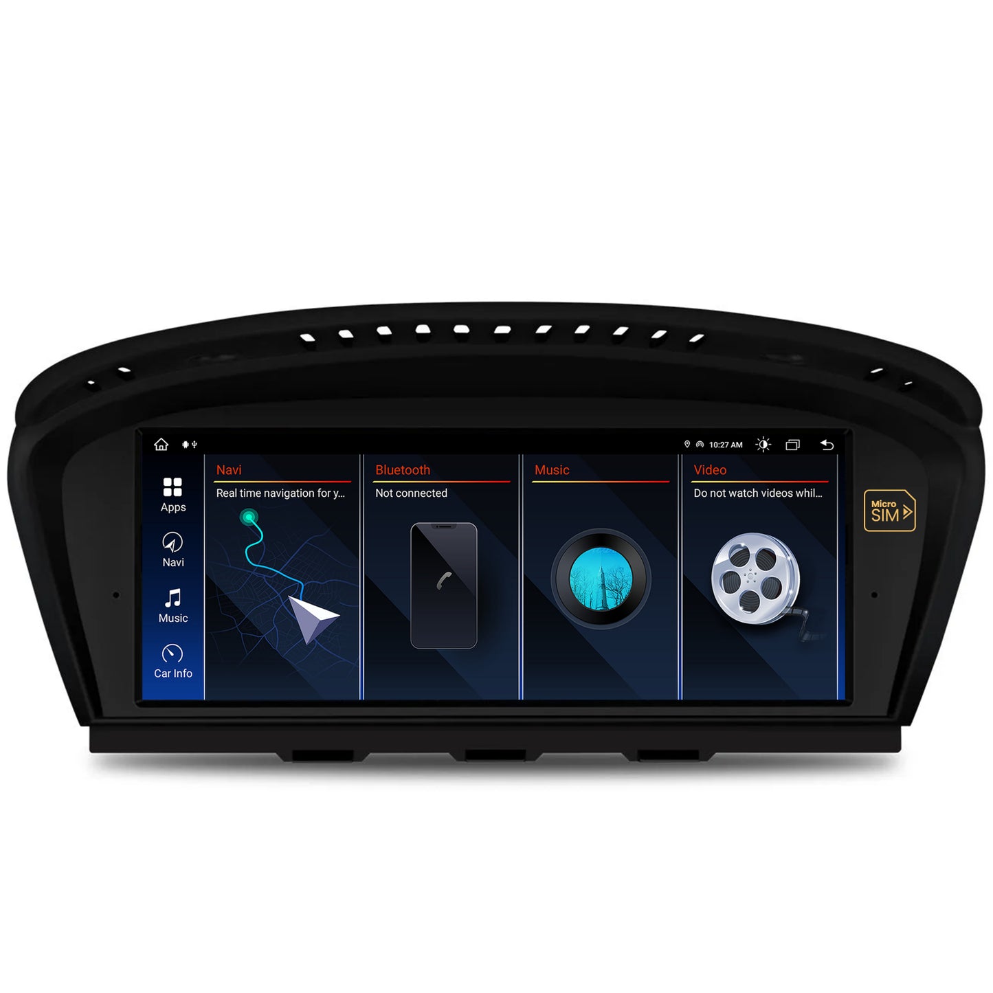 Navigatie BMW Seria 3 E90/E91/E92/E93 (2005-2008), Varianta CCC, Android 13, BM-Octacore / 8GB RAM + 256GB ROM, 8.8" Inch - AD-BGBME888CCC90