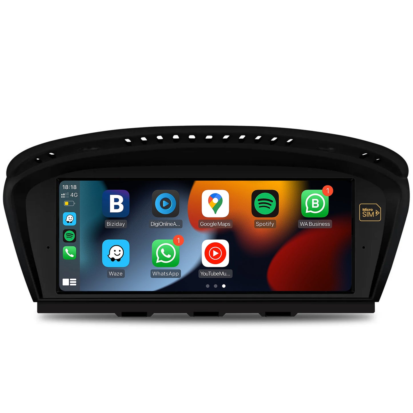 Navigatie BMW Seria 3 E90/E91/E92/E93 (2008-2012), Varianta CIC, Android 13, BM-Octacore / 4GB RAM + 64GB ROM, 8.8" Inch - AD-BGBME884CIC90