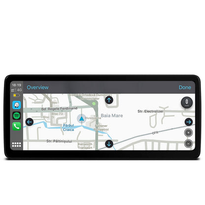 Navigatie BMW Seria 5 E60/E61, M5 (2003-2010), Linux OS & OEM, Varianta CCC, CarPlay & Android Auto Wireless, MirrorLink, Camera AHD, 12.3 Inch - AD-BGBMLNX12CC+AD-BGRKITBM001