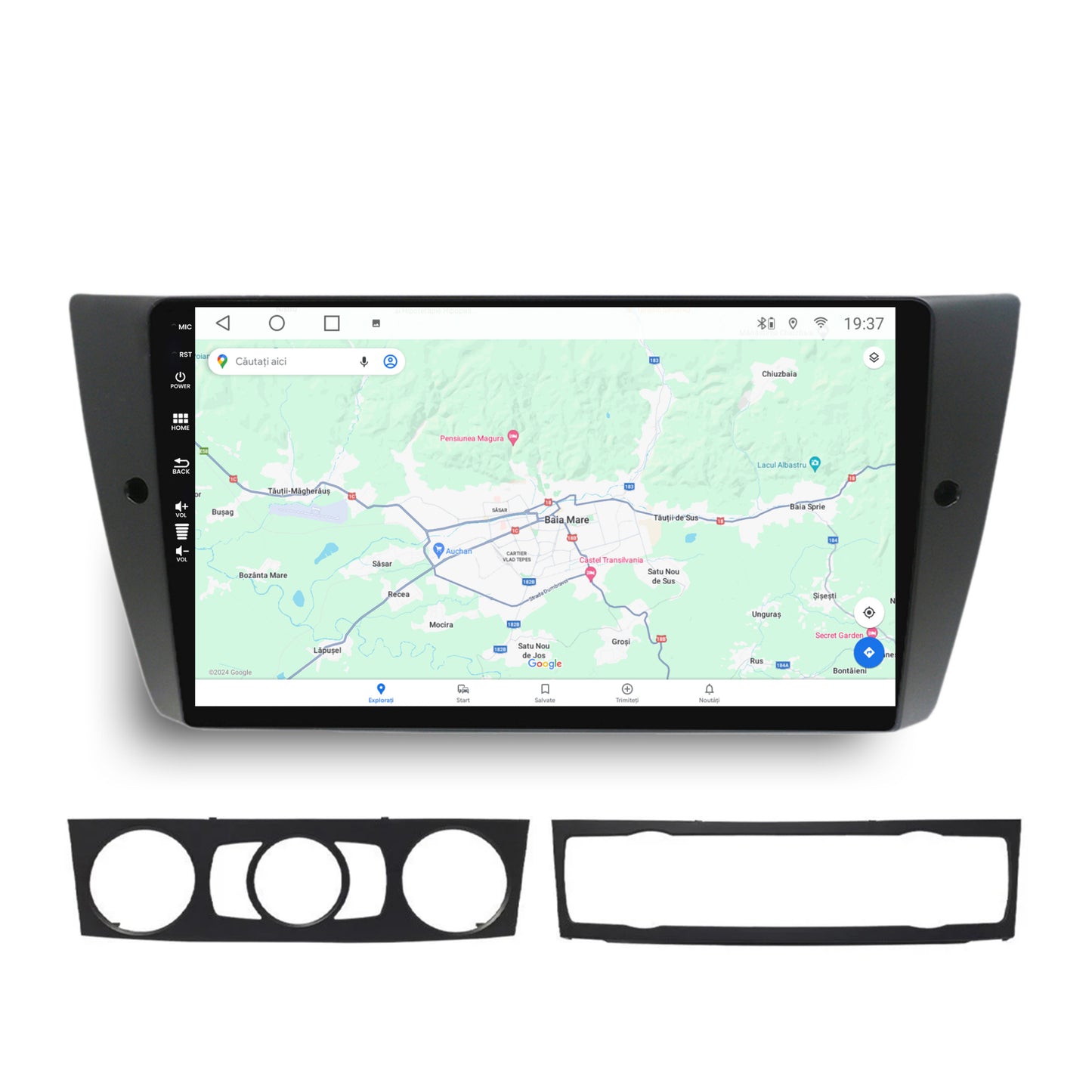 Navigatie BMW Seria 3 E90, E91, E92, Android, A-Octacore / 4GB RAM + 64GB ROM, 9 Inch - AD-BGA9004+AD-BGRKIT391