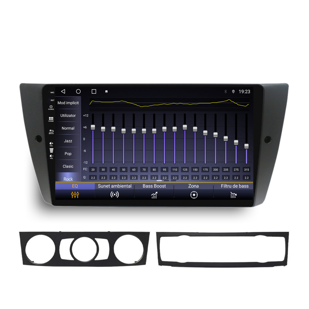 Navigatie BMW Seria 3 E90, E91, E92, Android, A-Octacore / 4GB RAM + 64GB ROM, 9 Inch - AD-BGA9004+AD-BGRKIT391