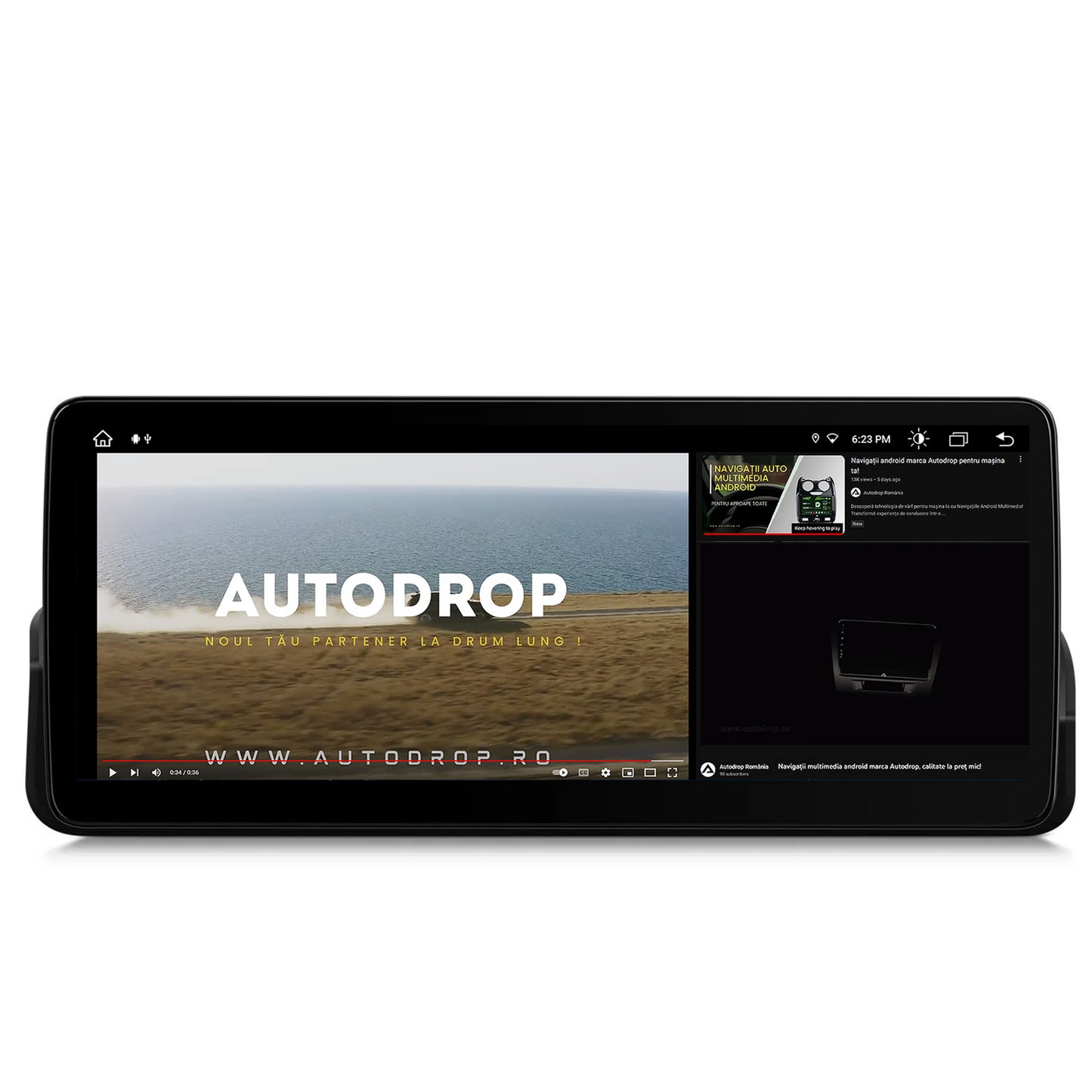 Navigatie BMW Seria 3 E90/E91/E92/E93 (2005-2012), Varianta iDrive, Android 13, BM-Octacore / 4GB RAM + 64GB ROM, 12,3" Inch - AD-BGBM12004+AD-BGRKITBM006