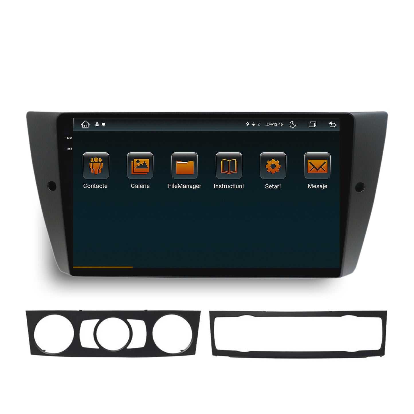 Navigatie BMW Seria 3 E90, E91, E92, Android, V-Octacore / 4GB RAM + 64GB ROM, 9.5 Inch - AD-BGV9004+AD-BGRKIT391