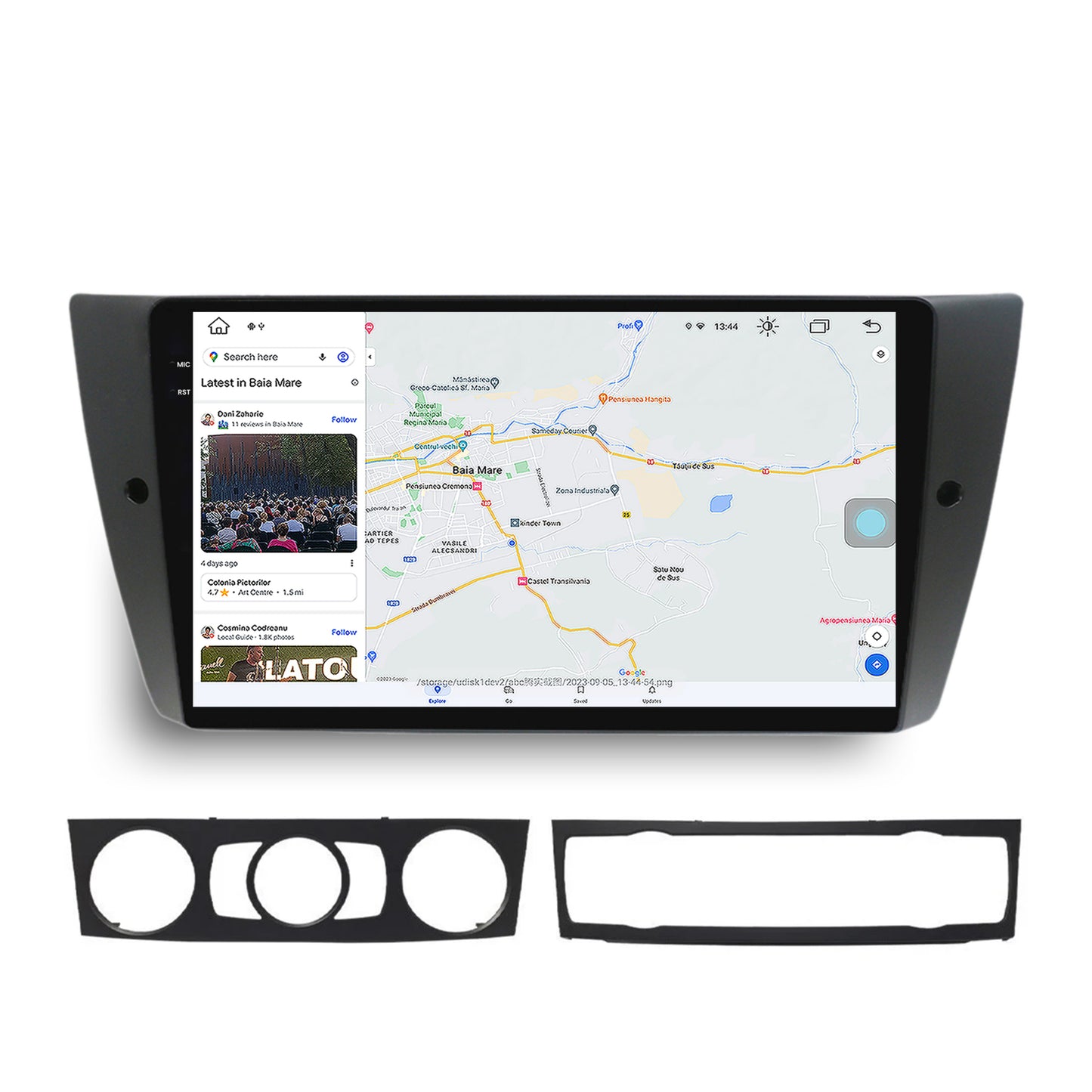 Navigatie BMW Seria 3 E90, E91, E92, Android, X-Octacore / 8GB RAM + 256GB ROM, 9.5 Inch - AD-BGX9008+AD-BGRKIT391