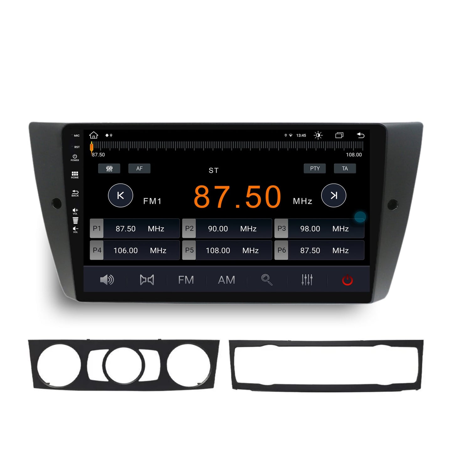 Navigatie BMW Seria 3 E90, E91, E92, Android, Z-Octacore / 8GB RAM + 256GB ROM, 9 Inch - AD-BGZ9008+AD-BGRKIT391