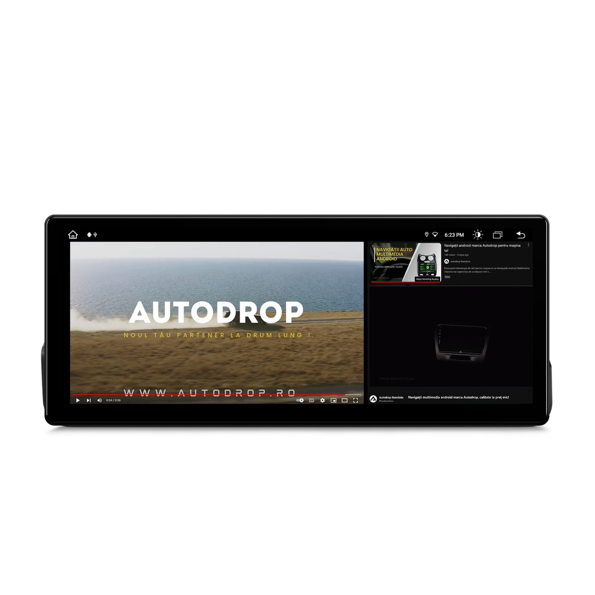 Navigatie BMW Seria 3 E90/E91/E92/E93 (2005-2012), Varianta iDrive, Android 13, BM-Octacore / 8GB RAM + 256GB ROM, 12,3" Inch - AD-BGBM12008+AD-BGRKITBM006