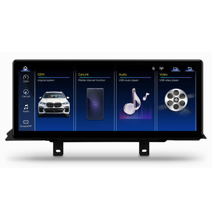Navigatie BMW Seria 3 F30/31 (2011-2018), Linux OS & OEM, Varianta NBT, CarPlay & Android Auto Wireless, MirrorLink, Camera AHD, 12.3 Inch - AD-BGBMLNX12NB+AD-BGRKITBM013