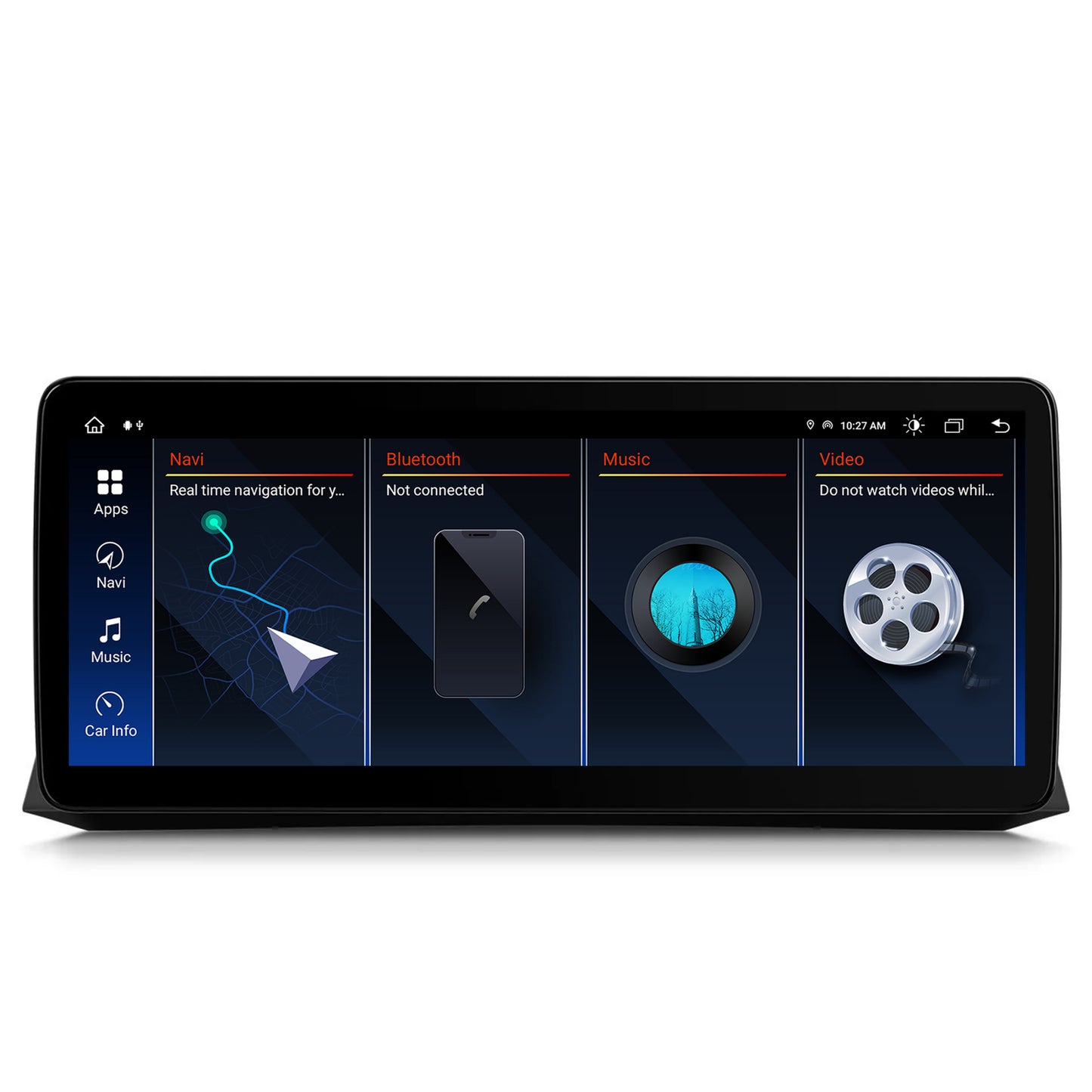 Navigatie BMW Seria 5 E60/E61, M5 (2004-2009), Varianta CCC, Android 13, BM-Octacore / 4GB RAM + 64GB ROM, 12.3" Inch - AD-BGBM12004CC+AD-BGRKITBM001