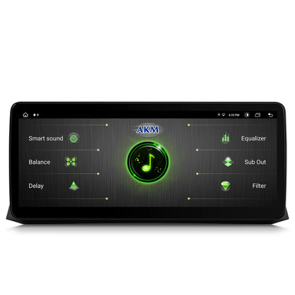 Navigatie BMW Seria 5 E60/E61, M5 (2009-2012), Varianta CIC, Android 13, BM-Octacore / 8GB RAM + 256GB ROM, 12.3" Inch - AD-BGBM12008CI+AD-BGRKITBM001