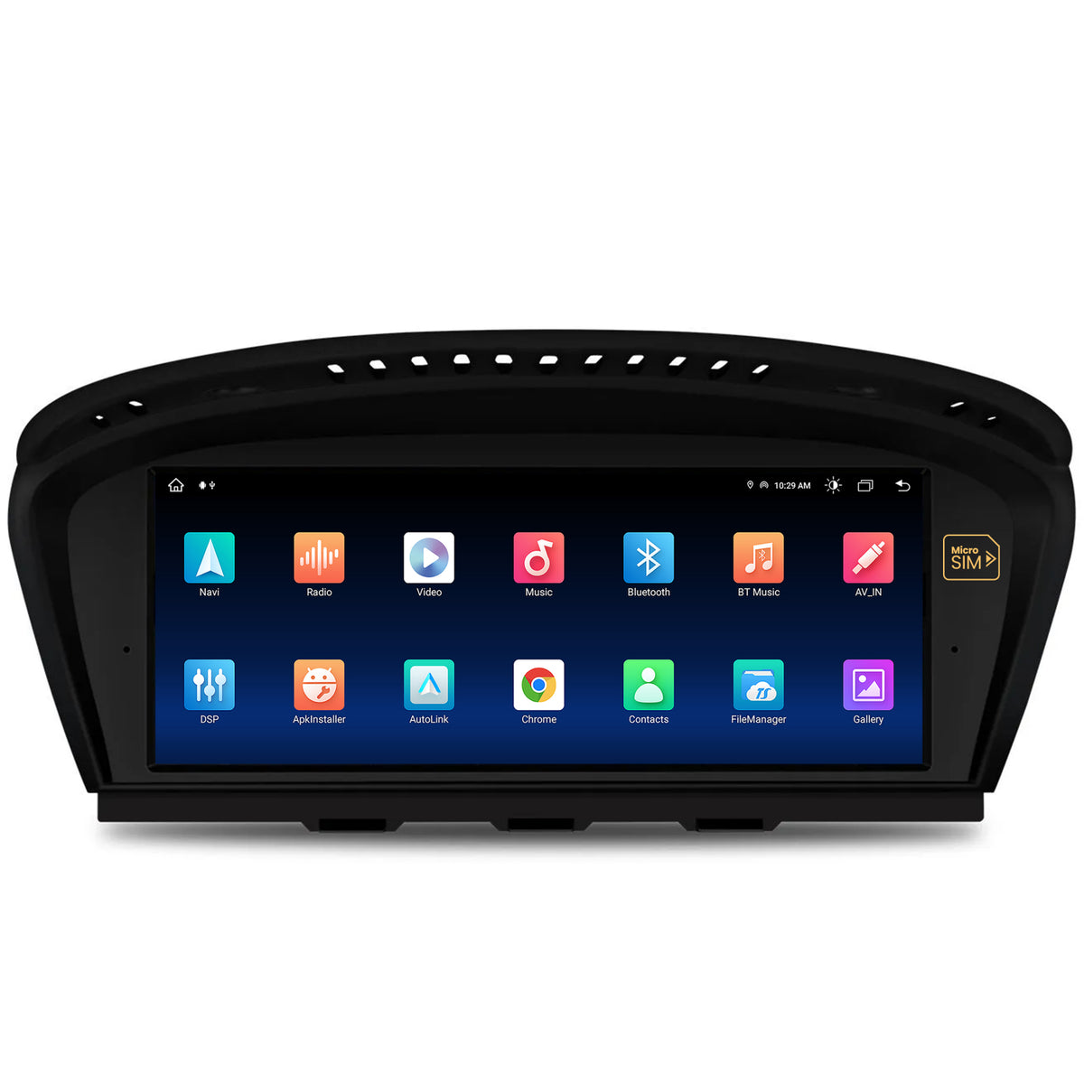 Navigatie BMW Seria 5 E60/E61, M5 (2008-2010), Varianta CIC, Android 13, BM-Octacore / 4GB RAM + 64GB ROM, 8.8" Inch - AD-BGBME884CIC60