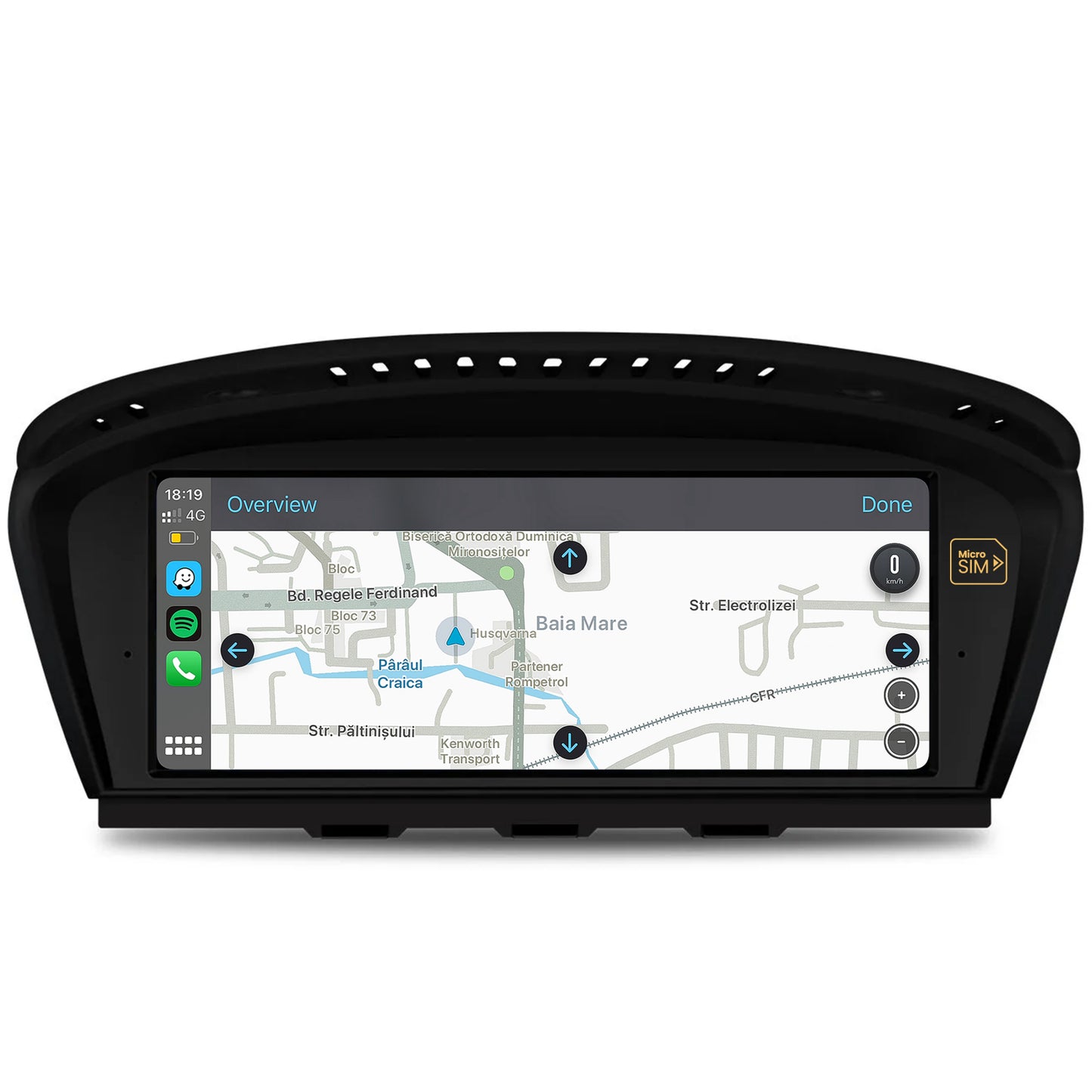 Navigatie BMW Seria 5 E60/E61, M5 (2008-2010), Varianta CIC, Android 13, BM-Octacore / 8GB RAM + 256GB ROM, 8.8" Inch - AD-BGBME888CIC60