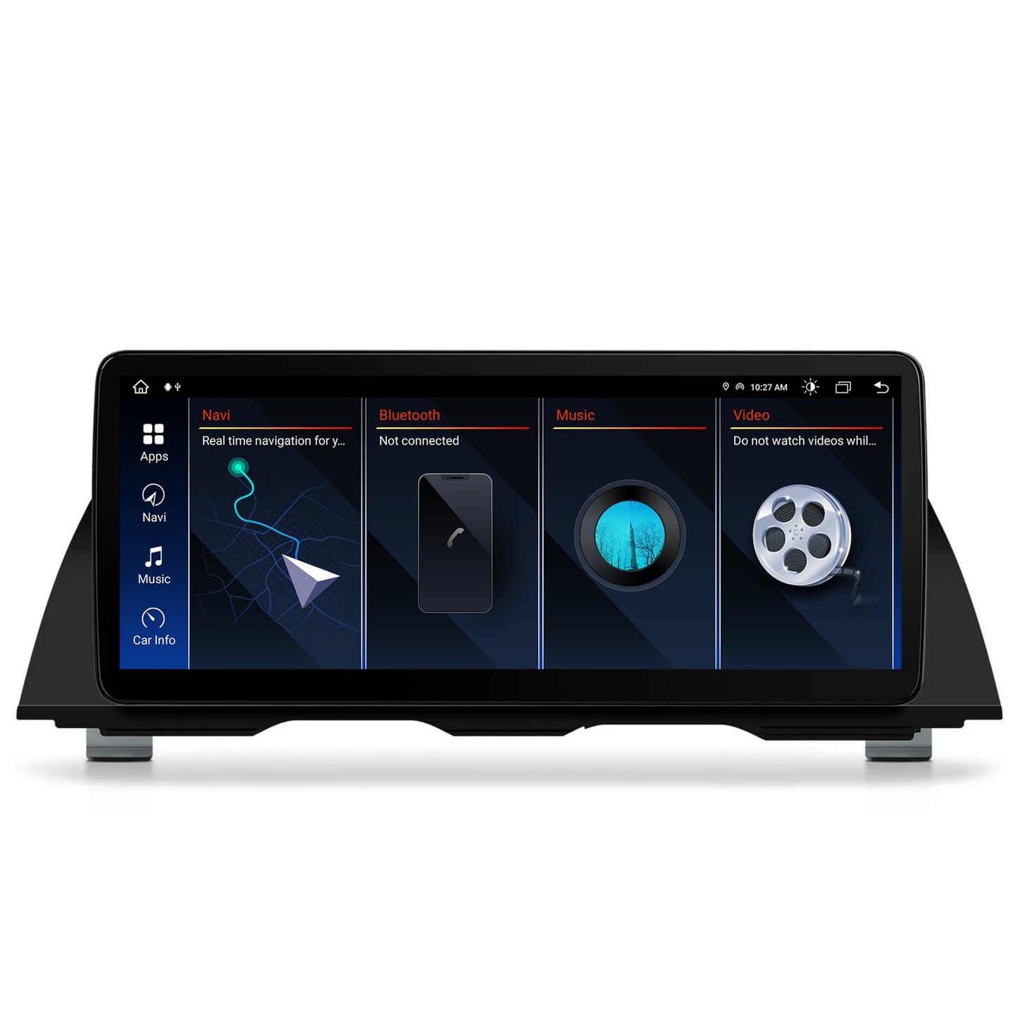 Navigatie BMW Seria 5 F10/F11 (2011-2012), Varianta CIC, Android 13, BM-Octacore / 4GB RAM + 64GB ROM, 12.3" Inch - AD-BGBM12004CI+AD-BGRKITBM009