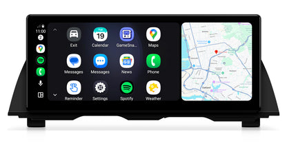 Navigatie BMW Seria 5 F10/F11 (2010-2016), Linux OS & OEM, Varianta CIC, CarPlay & Android Auto Wireless, MirrorLink, Camera AHD, 12.3 Inch - AD-BGBMLNX12CI+AD-BGRKITBM009