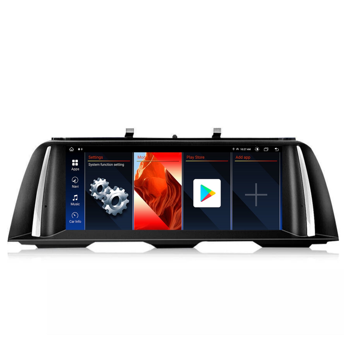 Navigatie BMW Seria 5 F10/F11 (2011-2012), Varianta CIC, Android 13, BM-Octacore / 4GB RAM + 64GB ROM, 10.25" Inch - AD-BGBMF104CI