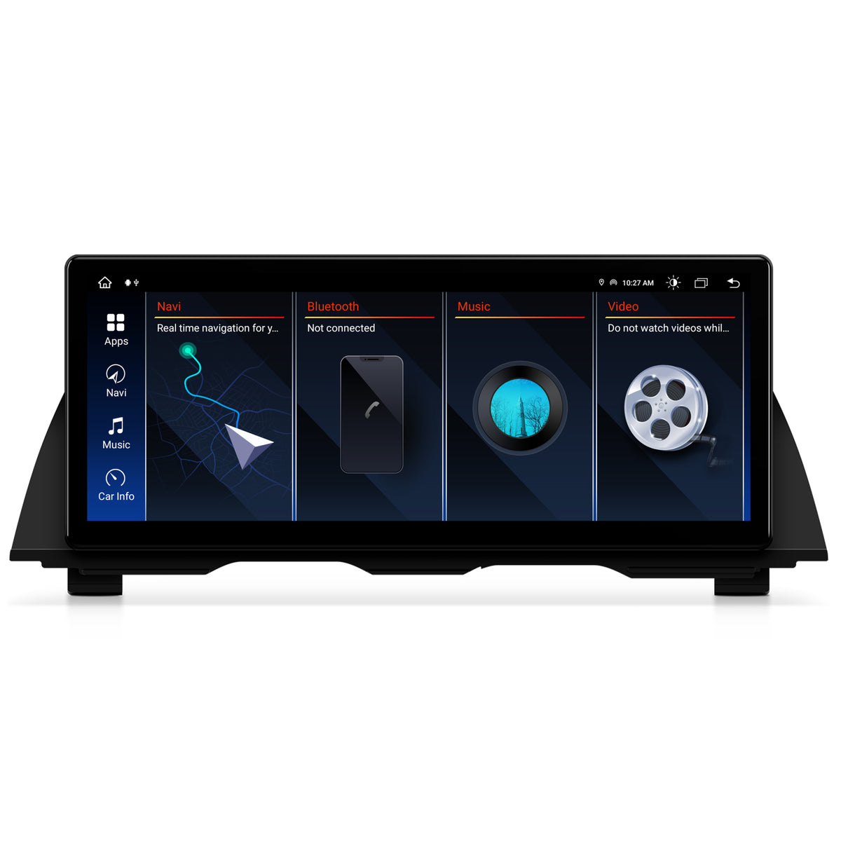 Navigatie BMW Seria 5 F10/F11 (2013-2016), Varianta NBT, Android 13, BM-Octacore / 4GB RAM + 64GB ROM, 12.3" Inch - AD-BGBM12004NB+AD-BGRKITBM009