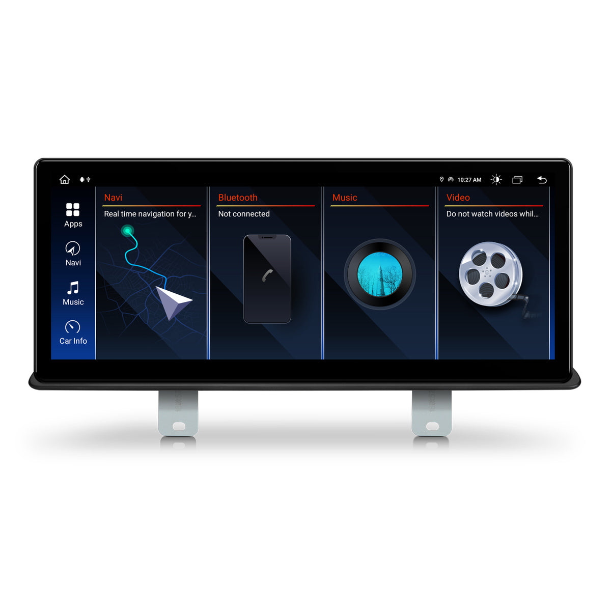Navigatie BMW Seria 5 G30 (2017-2022), Varianta NBT EVO, Android 13, BM-Octacore / 4GB RAM + 64GB ROM, 12.3" Inch - AD-BGBM12004EV+AD-BGRKITBM20