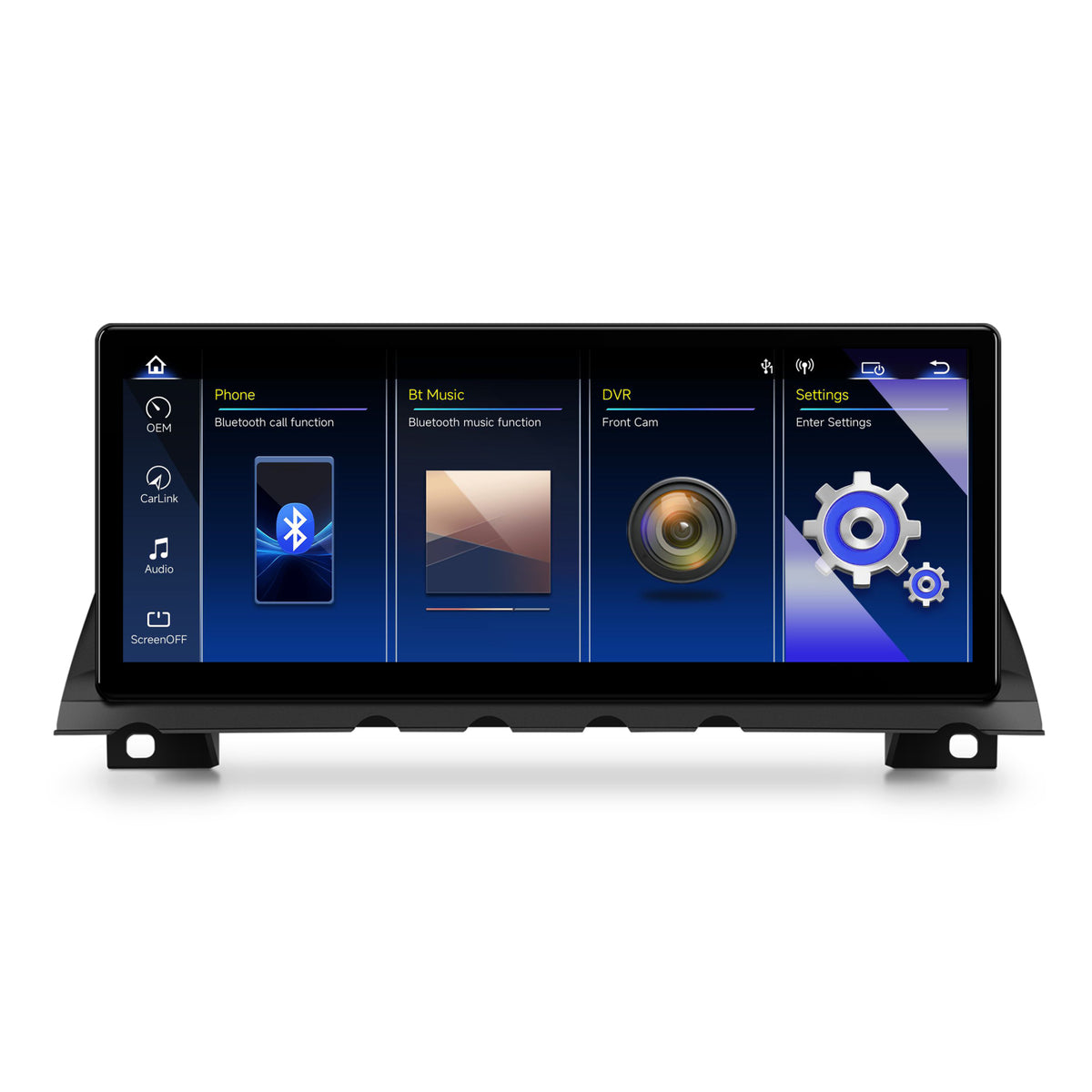 Navigatie BMW Seria 7 F01/F02 (2008-2015), Linux OS & OEM, Varianta NBT, CarPlay & Android Auto Wireless, MirrorLink, Camera AHD, 12.3 Inch - AD-BGBMLNX12NB+AD-BGRKITBM014