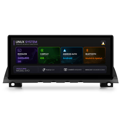 Navigatie BMW Seria 7 G11/G12 (2016-2023), Linux OS & OEM, Varianta EVO, CarPlay & Android Auto Wireless, MirrorLink, Camera AHD, 12.3 Inch - AD-BGBMLNX12EV+AD-BGRKITBM021