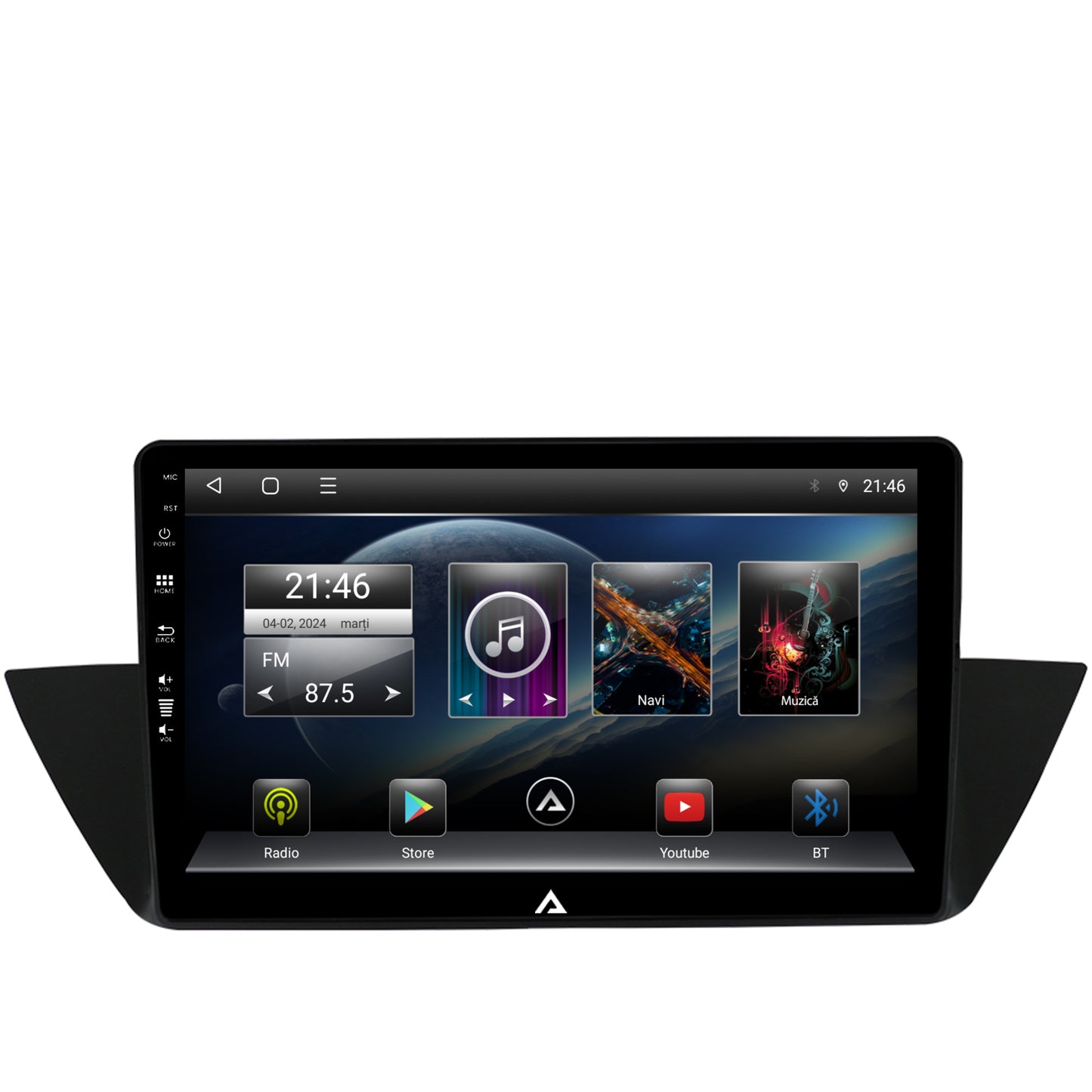 Navigatie BMW X1 (2009-2015), Android, E-Octacore / 2GB RAM + 32GB ROM, 10.1 Inch - AD-BGE10002+AD-BGRKIT394