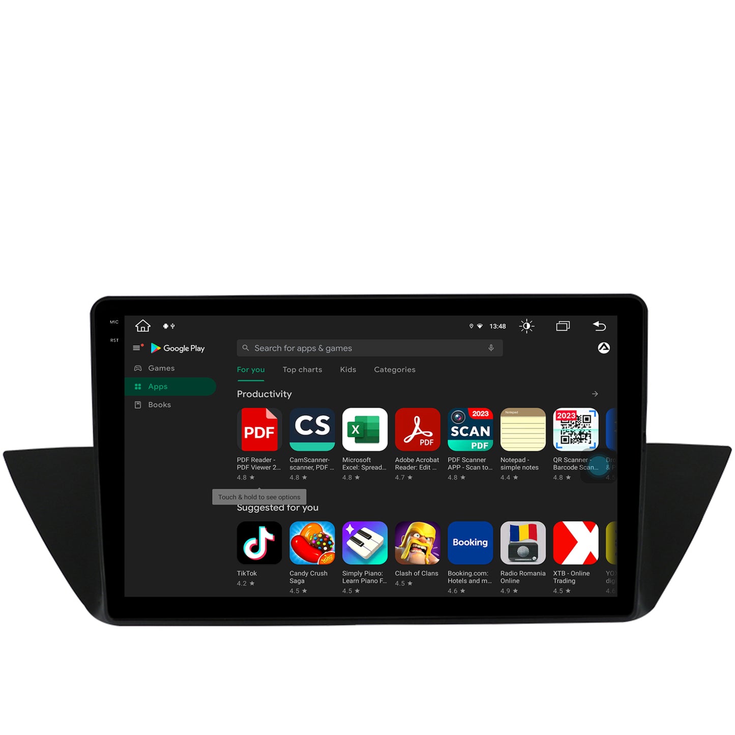 Navigatie BMW X1 (2009-2015), Android, V-Octacore / 4GB RAM + 64GB ROM, 10.36 Inch - AD-BGV10004+AD-BGRKIT394