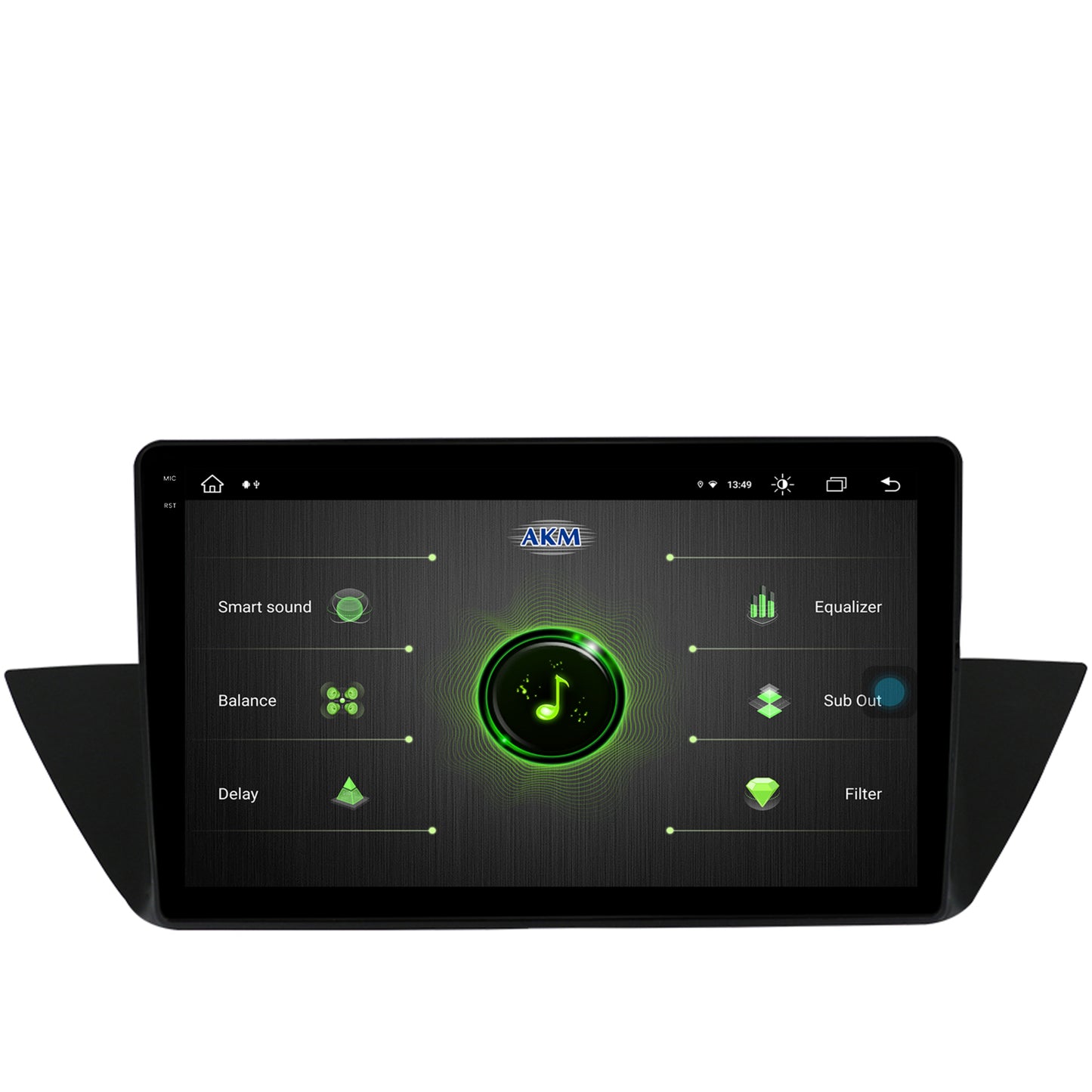 Navigatie BMW X1 (2009-2015), Android, V-Octacore / 4GB RAM + 64GB ROM, 10.36 Inch - AD-BGV10004+AD-BGRKIT394