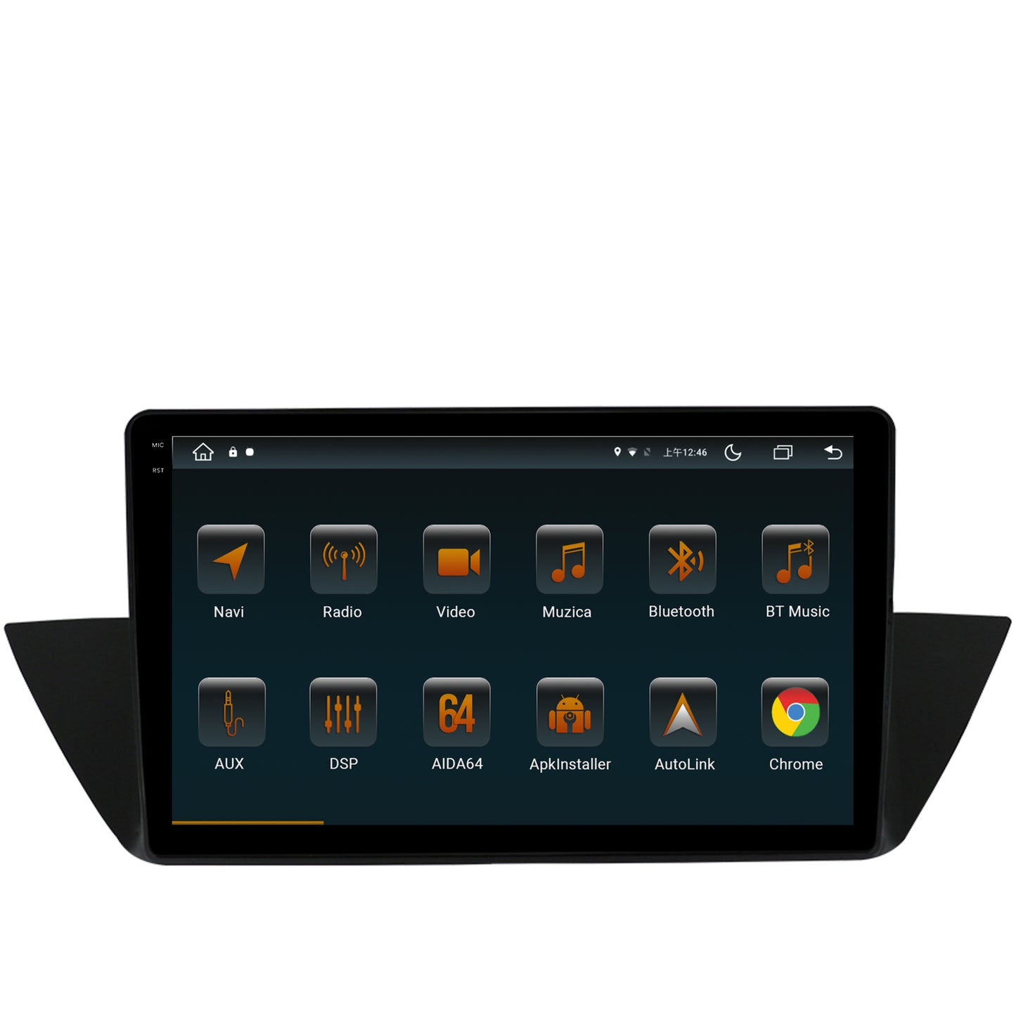 Navigatie BMW X1 (2009-2015), Android, V-Octacore / 4GB RAM + 64GB ROM, 10.36 Inch - AD-BGV10004+AD-BGRKIT394