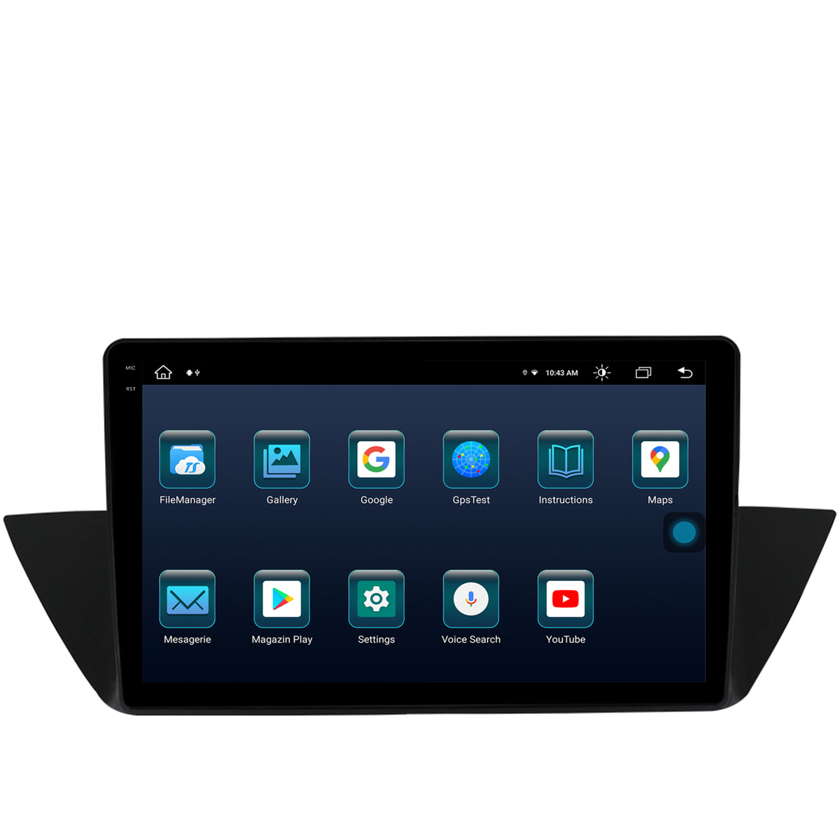 Navigatie BMW X1 (2009-2015), Android, X-Octacore / 8GB RAM + 256GB ROM, 10.36 Inch - AD-BGX10008+AD-BGRKIT394