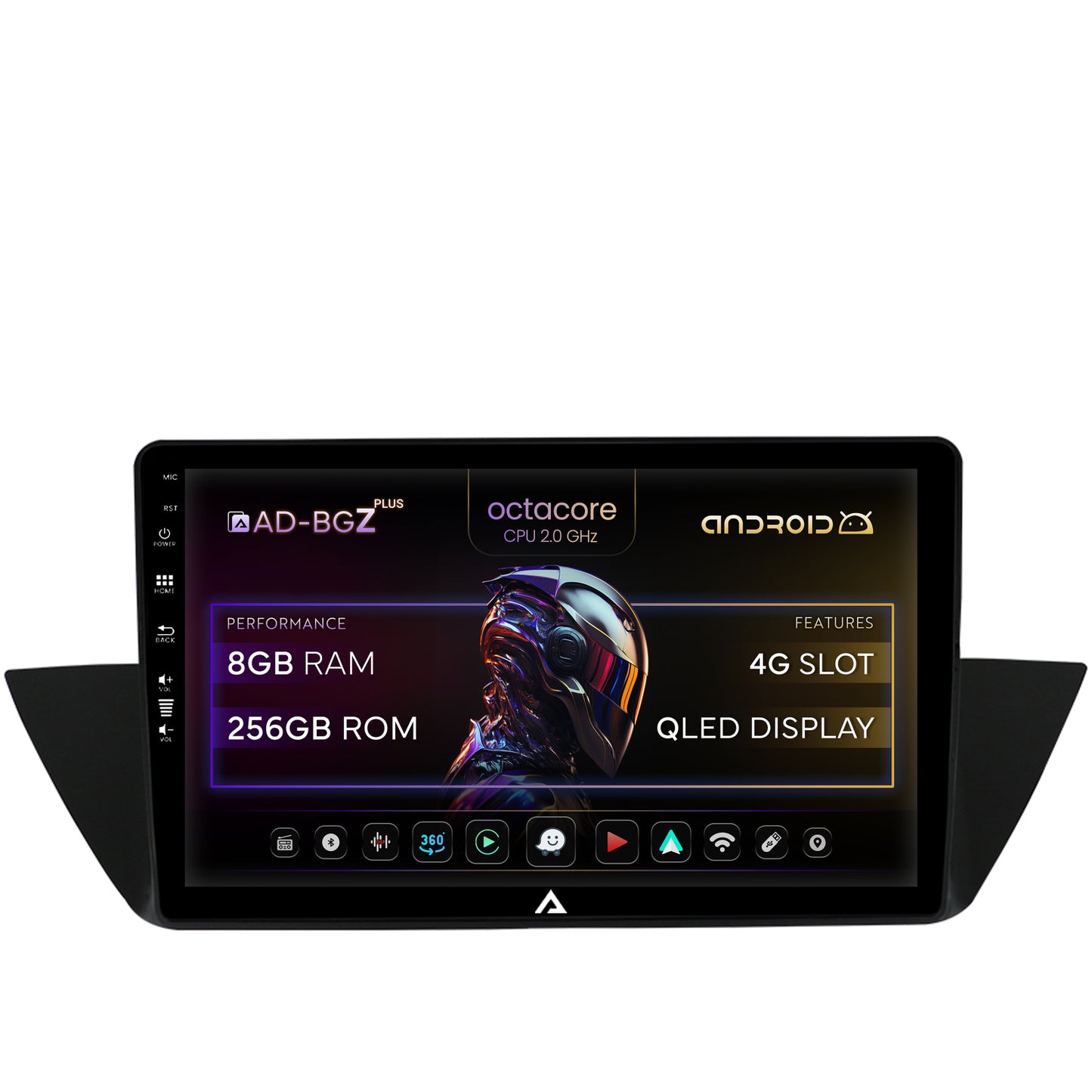 Navigatie BMW X1 (2009-2015), Android, Z-Octacore / 8GB RAM + 256GB ROM, 10.1 Inch - AD-BGZ10008+AD-BGRKIT394