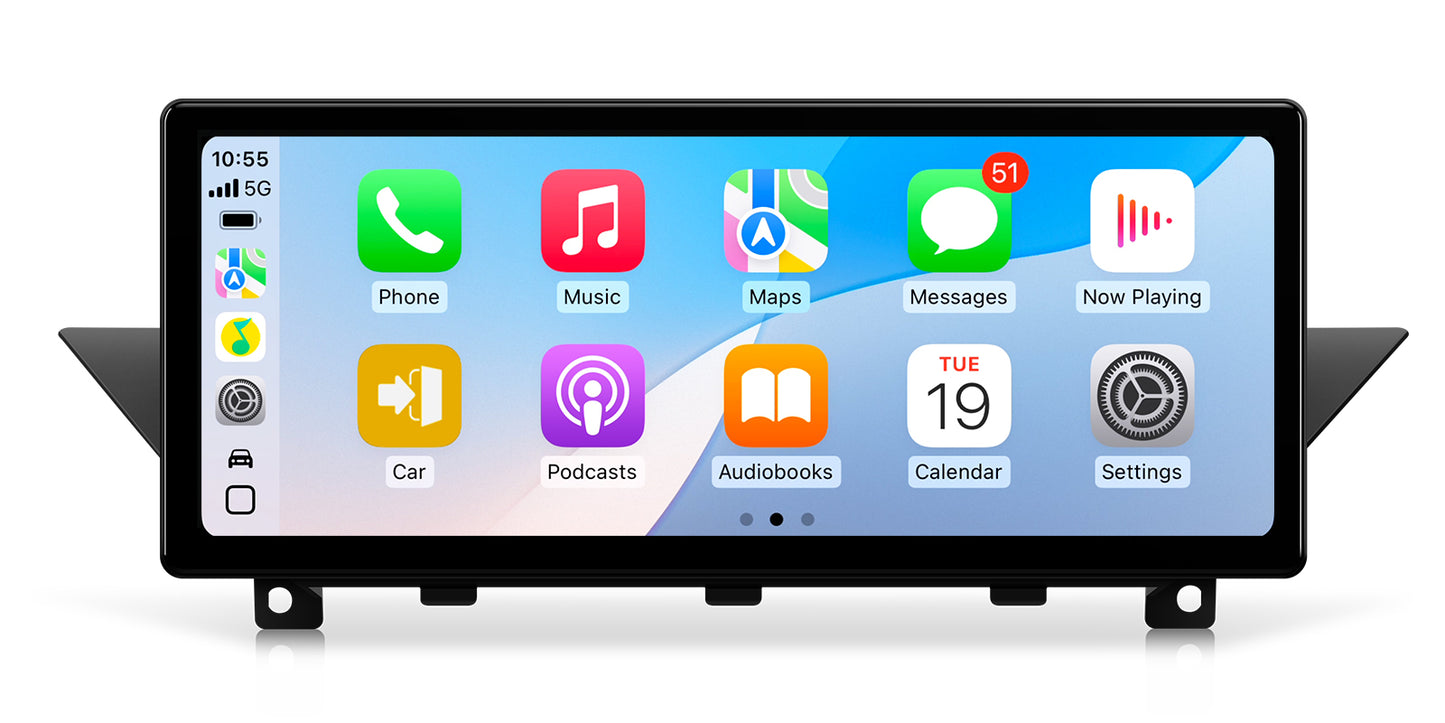 Navigatie BMW X1 E84 (2009-2015), Linux OS & OEM, Varianta CIC, CarPlay & Android Auto Wireless, MirrorLink, Camera AHD, 12.3 Inch - AD-BGBMLNX12CI+AD-BGRKITBM004