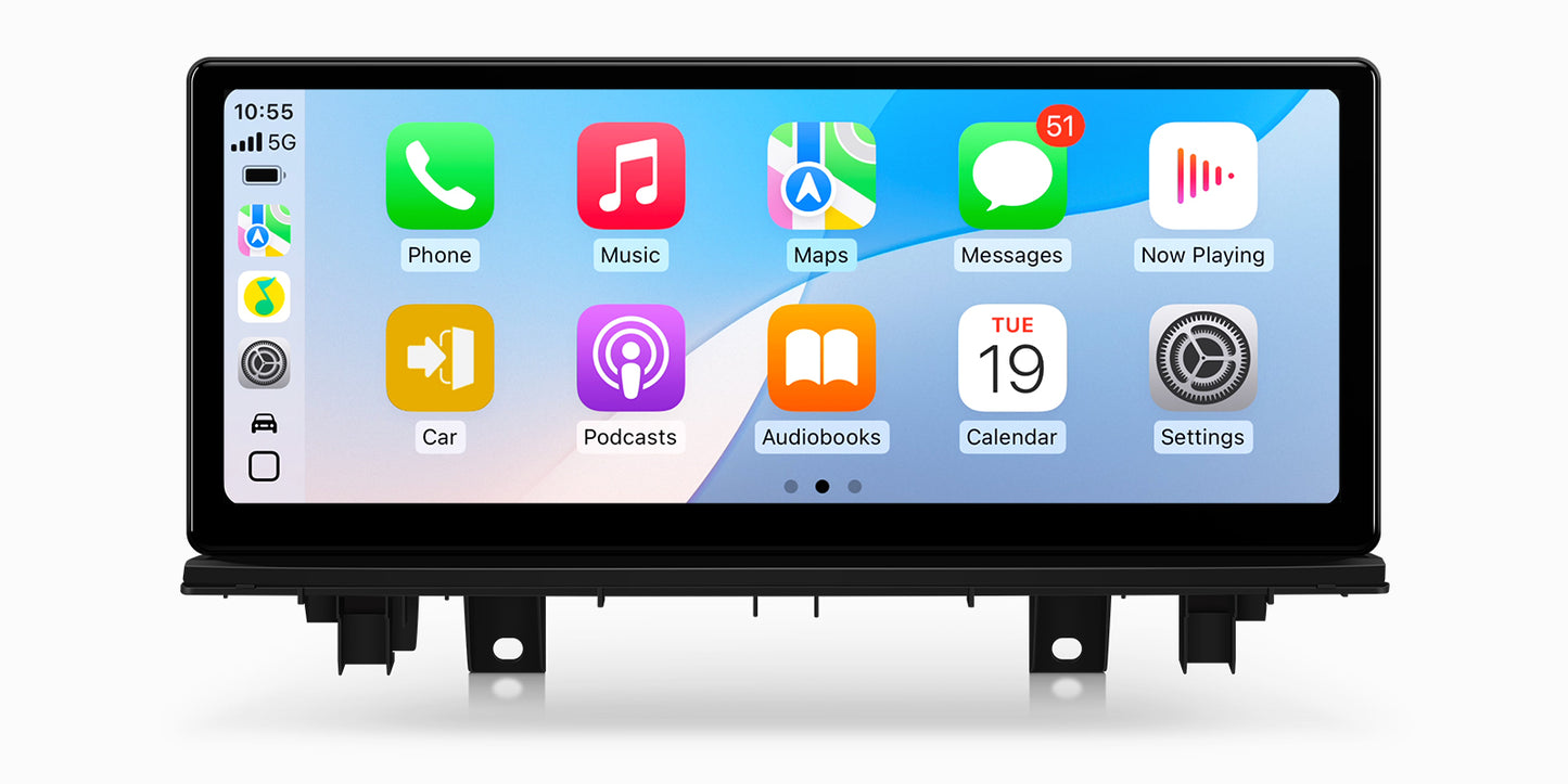 Navigatie BMW X1 F48 (2016-2017), Linux OS & OEM, Varianta NBT, CarPlay & Android Auto Wireless, MirrorLink, Camera AHD, 12.3 Inch - AD-BGBMLNX12NB+AD-BGRKITBM015