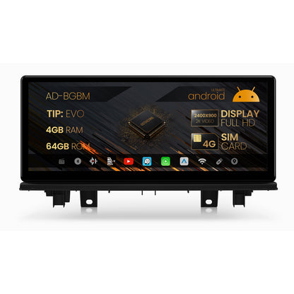 Navigatie BMW X1 F48 / X2 F49 (2018-2020), Varianta EVO, Android 13, BM-Octacore / 4GB RAM + 64GB ROM, 12.3" Inch - AD-BGBM12004EV+AD-BGRKITBM015