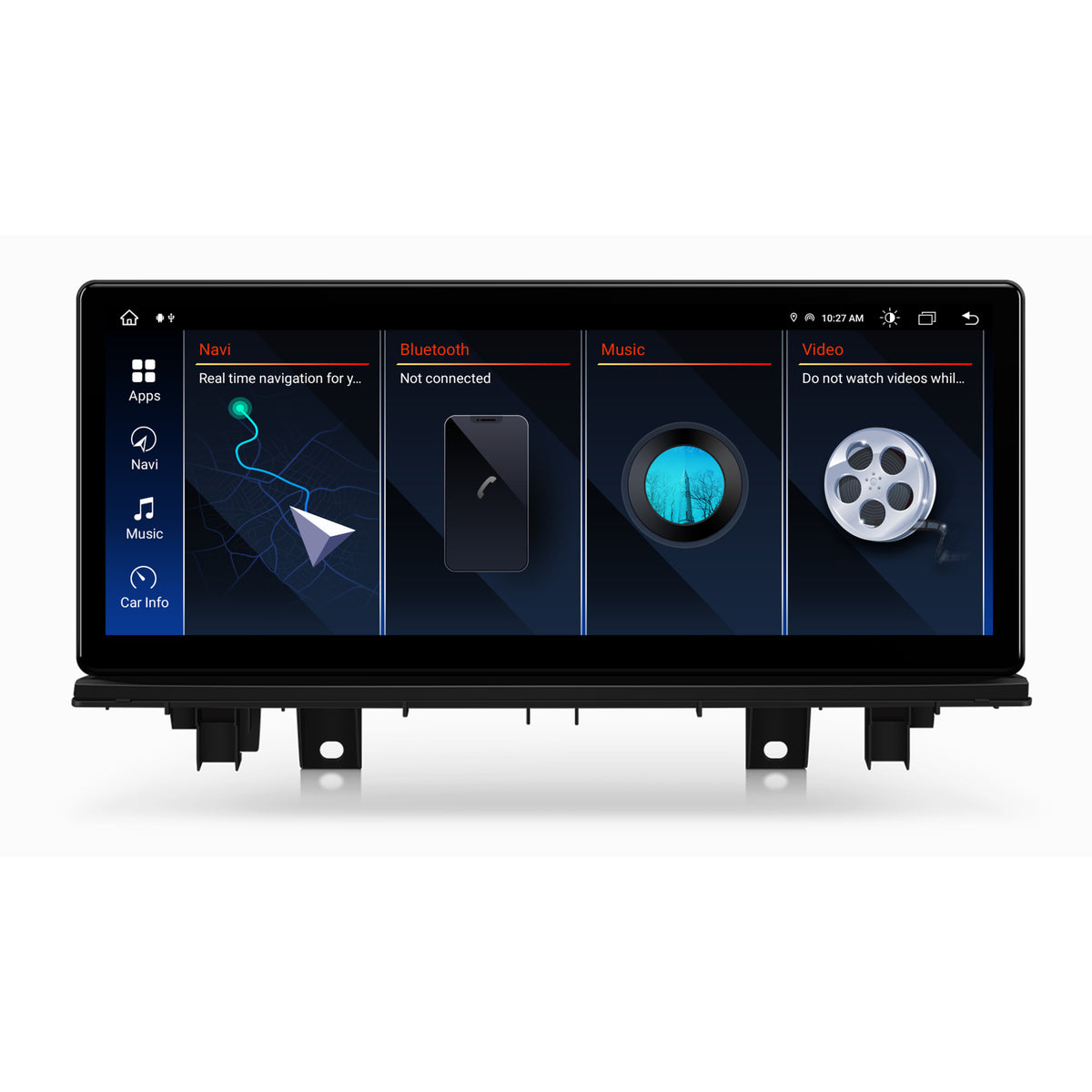 Navigatie BMW X1 F48 / X2 F49 (2018-2020), Varianta EVO, Android 13, BM-Octacore / 8GB RAM + 256GB ROM, 12.3" Inch - AD-BGBM12008EV+AD-BGRKITBM015