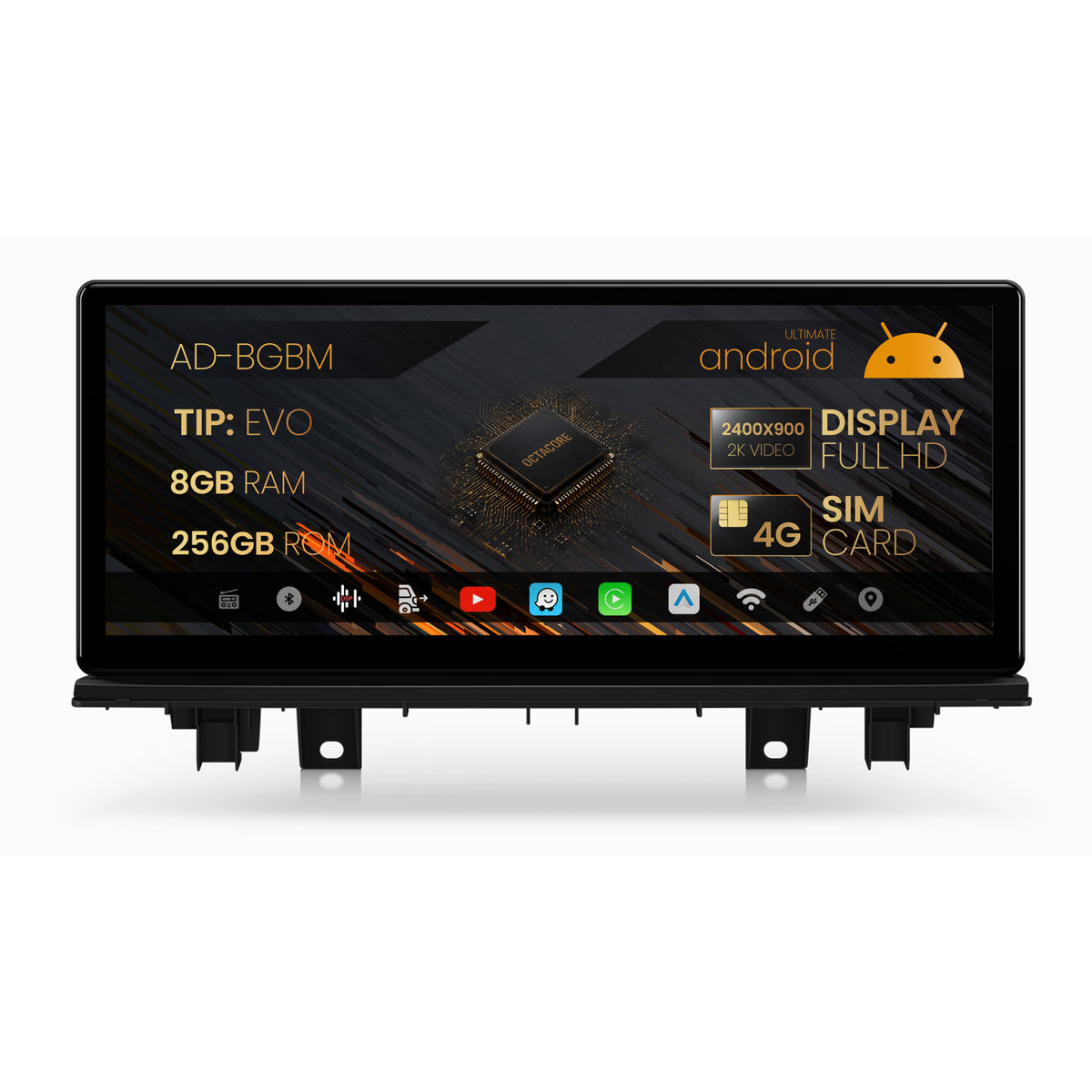 Navigatie BMW X1 F48 / X2 F49 (2018-2020), Varianta EVO, Android 13, BM-Octacore / 8GB RAM + 256GB ROM, 12.3" Inch - AD-BGBM12008EV+AD-BGRKITBM015