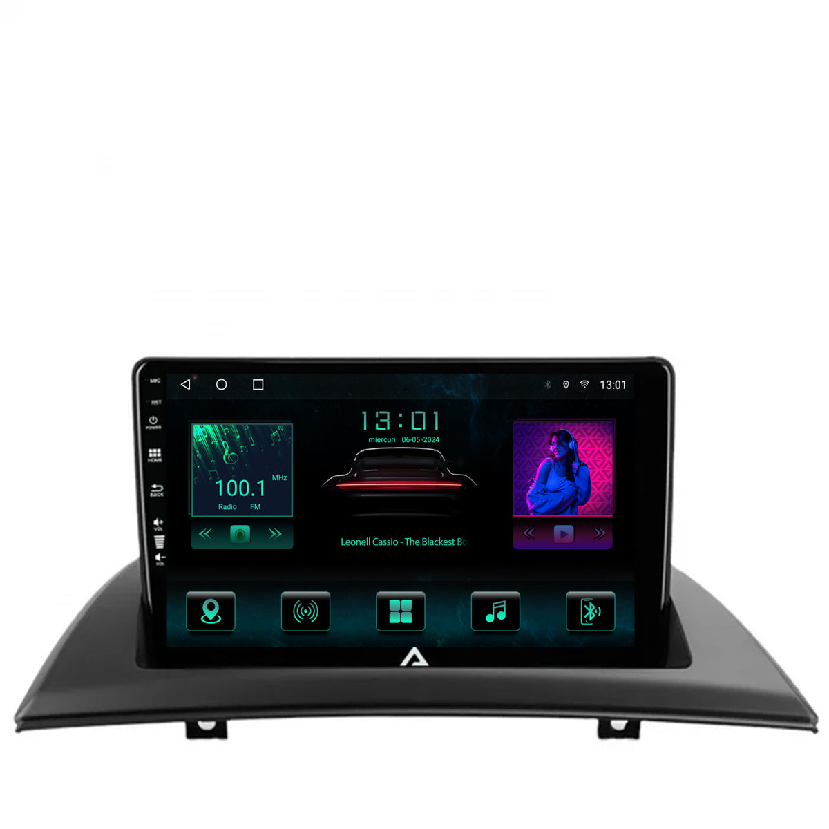 Navigatie BMW X3 E83 (2003-2010), Android, A-Octacore / 4GB RAM + 64GB ROM, 9 Inch - AD-BGA9004+AD-BGRKIT395