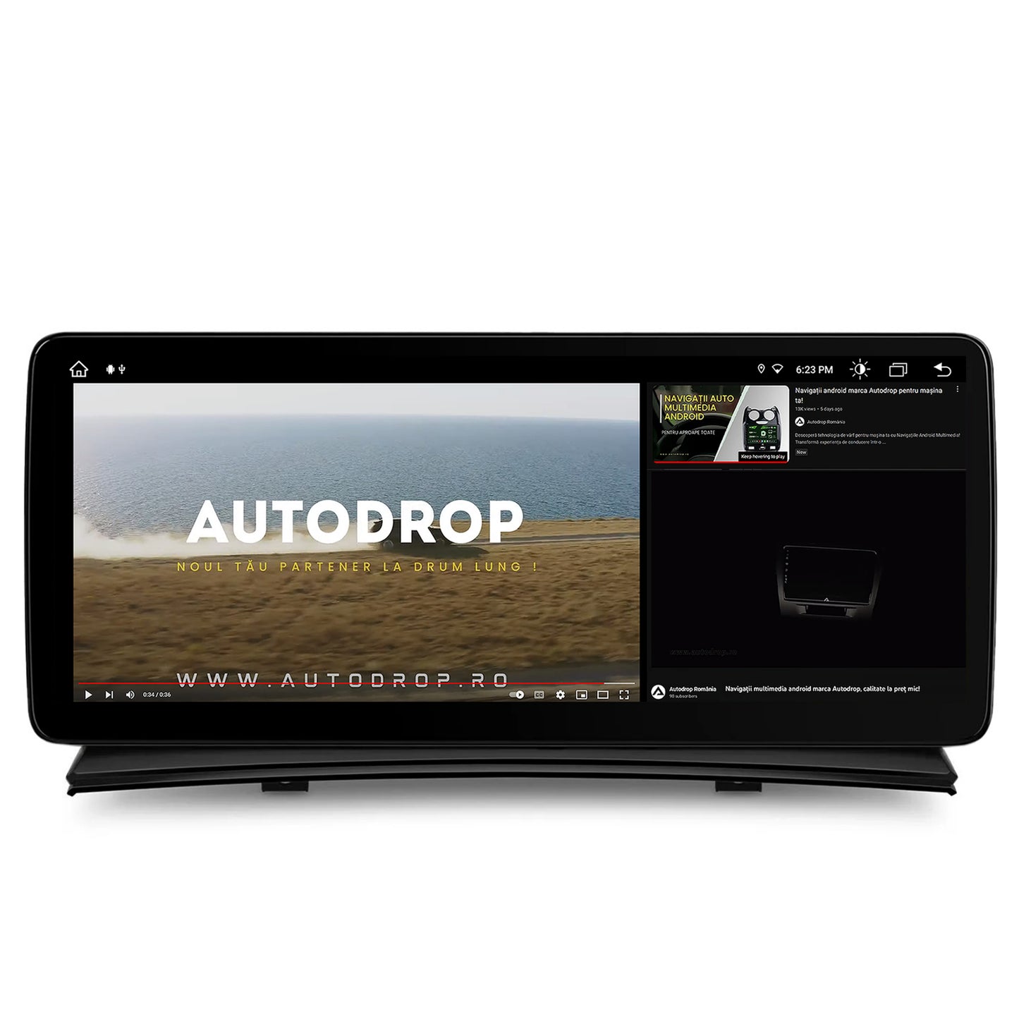 Navigatie BMW X3 E83 (2004-2009), Varianta iDrive, Android 13, BM-Octacore / 8GB RAM + 256GB ROM, 12.3" Inch - AD-BGBM12008+AD-BGRKITBM003
