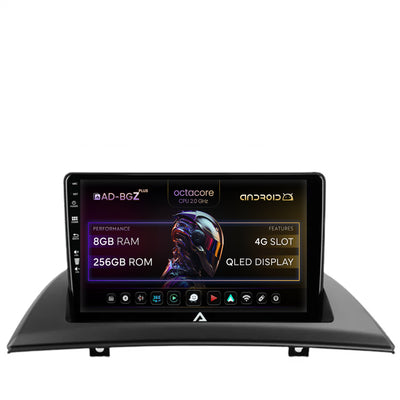 Navigatie BMW X3 E83 (2003-2010), Android, Z-Octacore / 8GB RAM + 256GB ROM, 9 Inch - AD-BGZ9008+AD-BGRKIT395