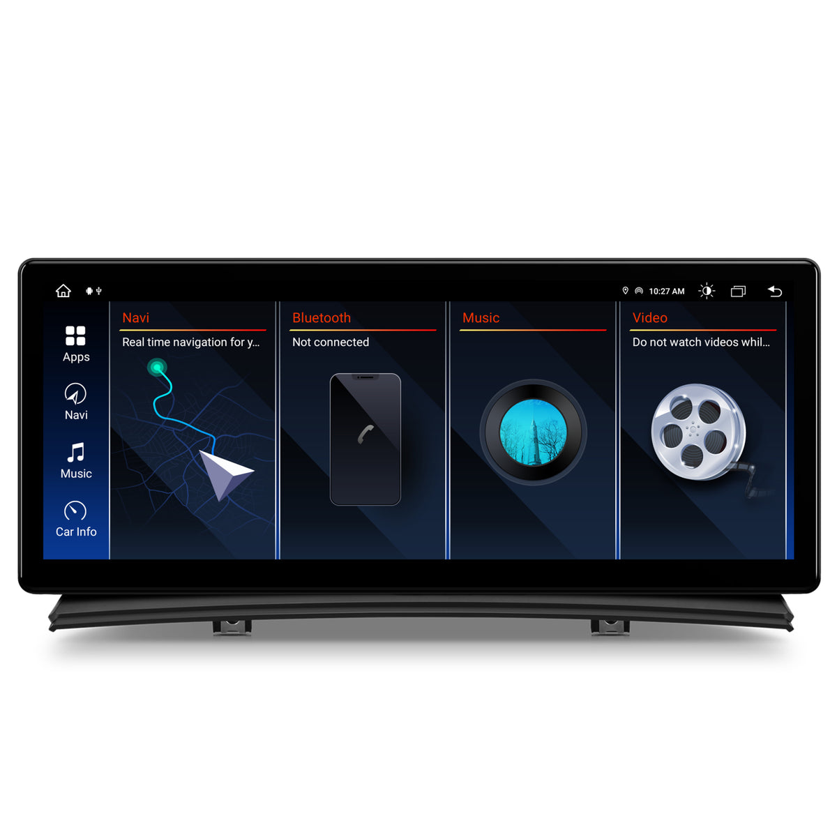 Navigatie BMW X3 E83 (2004-2009), Varianta iDrive, Android 13, BM-Octacore / 4GB RAM + 64GB ROM, 12.3" Inch - AD-BGBM12004+AD-BGRKITBM003