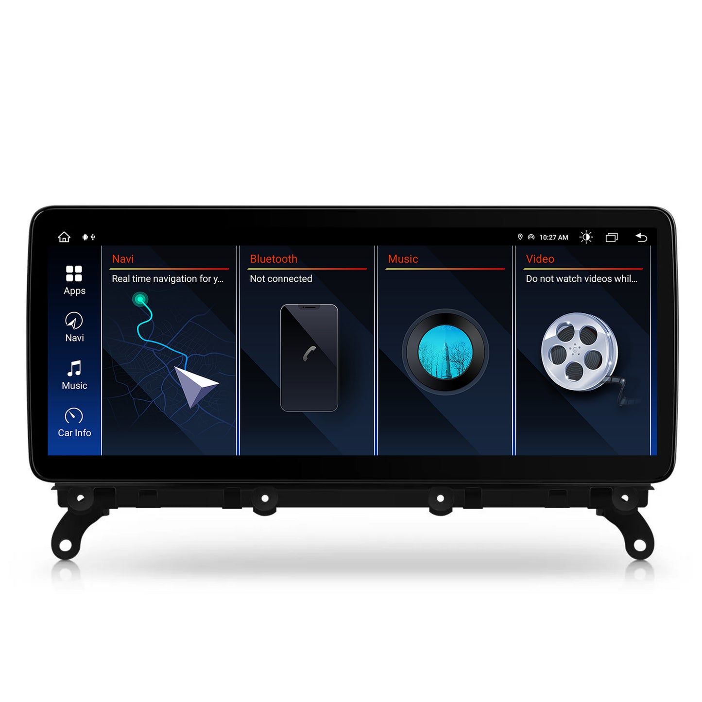 Navigatie BMW X3 F25 / X4 F26 (2011-2013), Varianta CIC, Android 13, BM-Octacore / 8GB RAM + 256GB ROM, 12.3" Inch - AD-BGBM12008CI+AD-BGRKITBM012