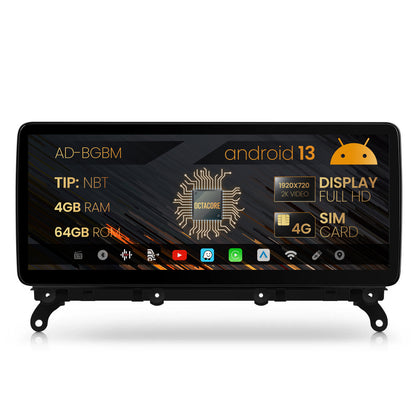 Navigatie BMW X3 F25 / X4 F26 (2013-2016), Varianta NBT, Android 13, BM-Octacore / 4GB RAM + 64GB ROM, 12.3" Inch - AD-BGBM12004NB+AD-BGRKITBM012