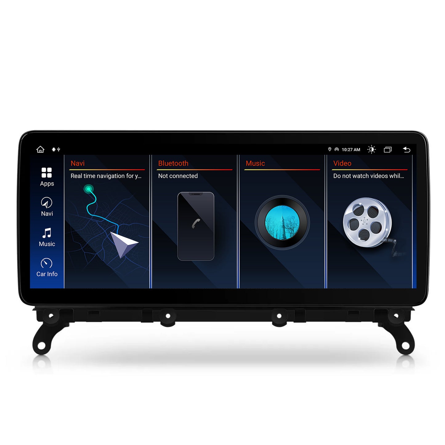 Navigatie BMW X3 F25 / X4 F26 (2017+), Varianta EVO, Android 13, BM-Octacore / 4GB RAM + 64GB ROM, 12.3" Inch - AD-BGBM12004EV+AD-BGRKITBM012